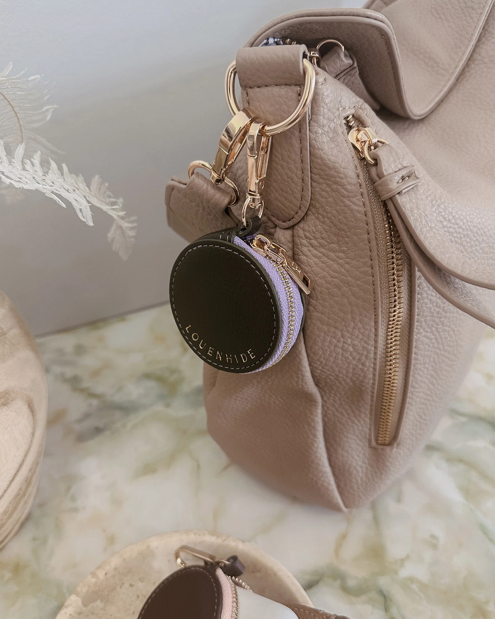 Airlie Bag Charm - Chocolate - Image 7