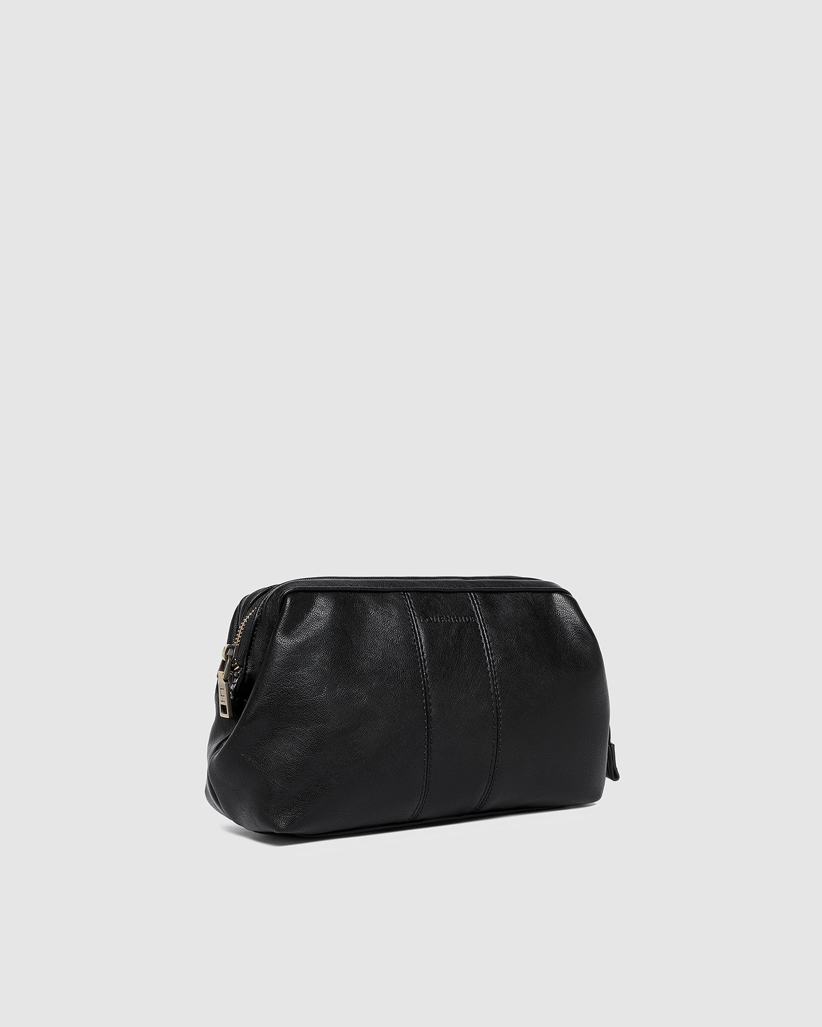 Albie Cosmetic Case - Saddle Black - Image 3