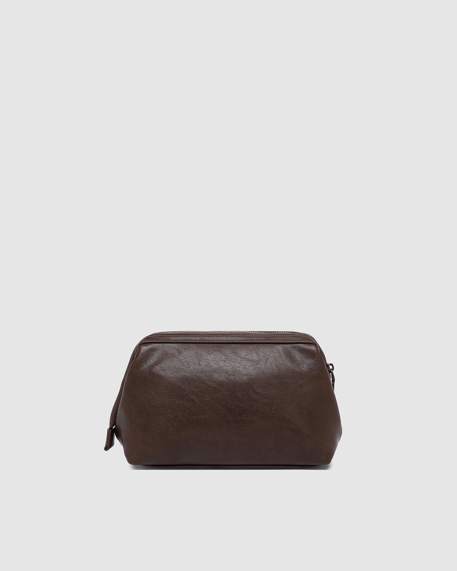 Albie Cosmetic Case - Saddle Chocolate - Image 4