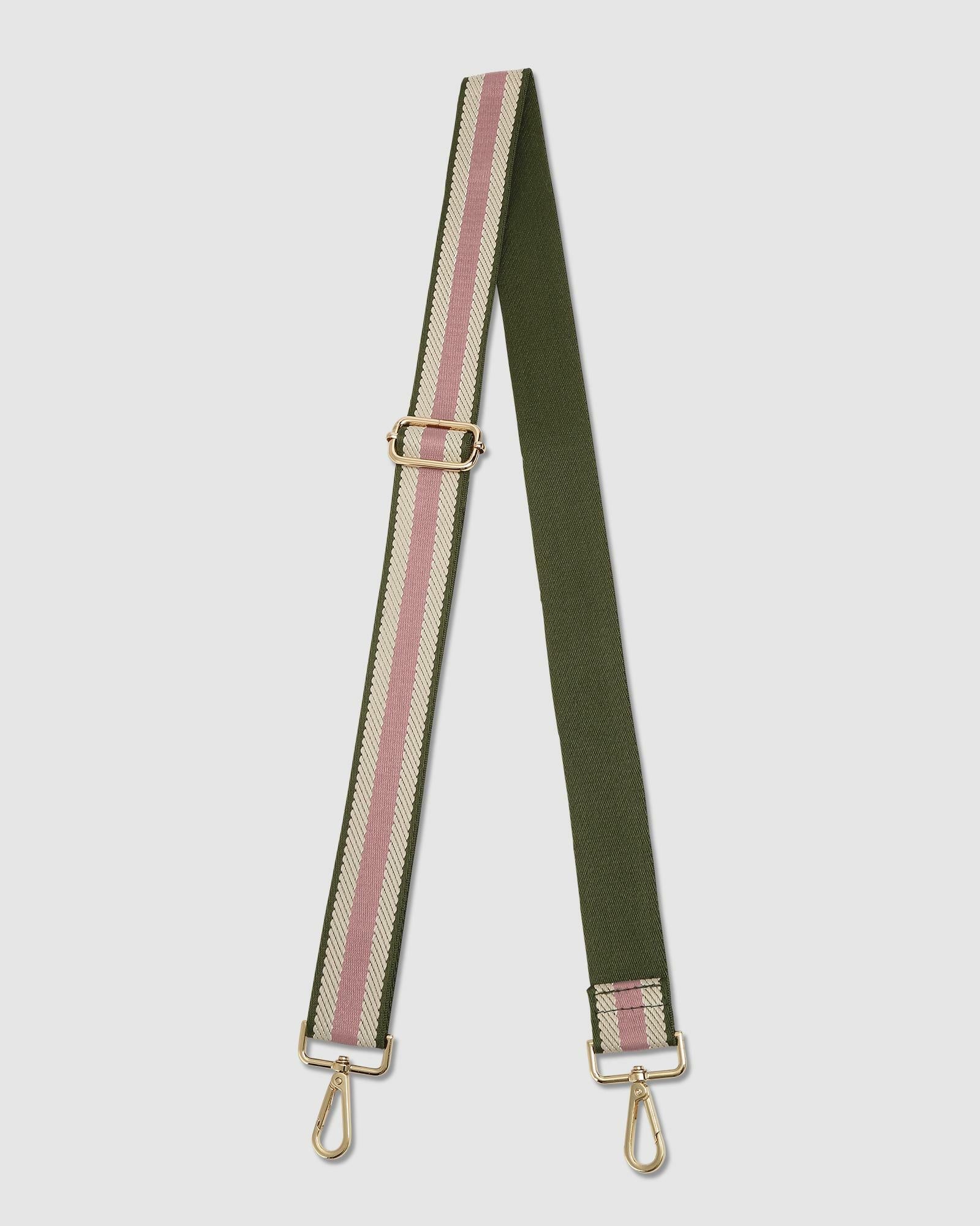 Alexis Stripe Weekender Travel Bag - Blush Stripe - Image 8
