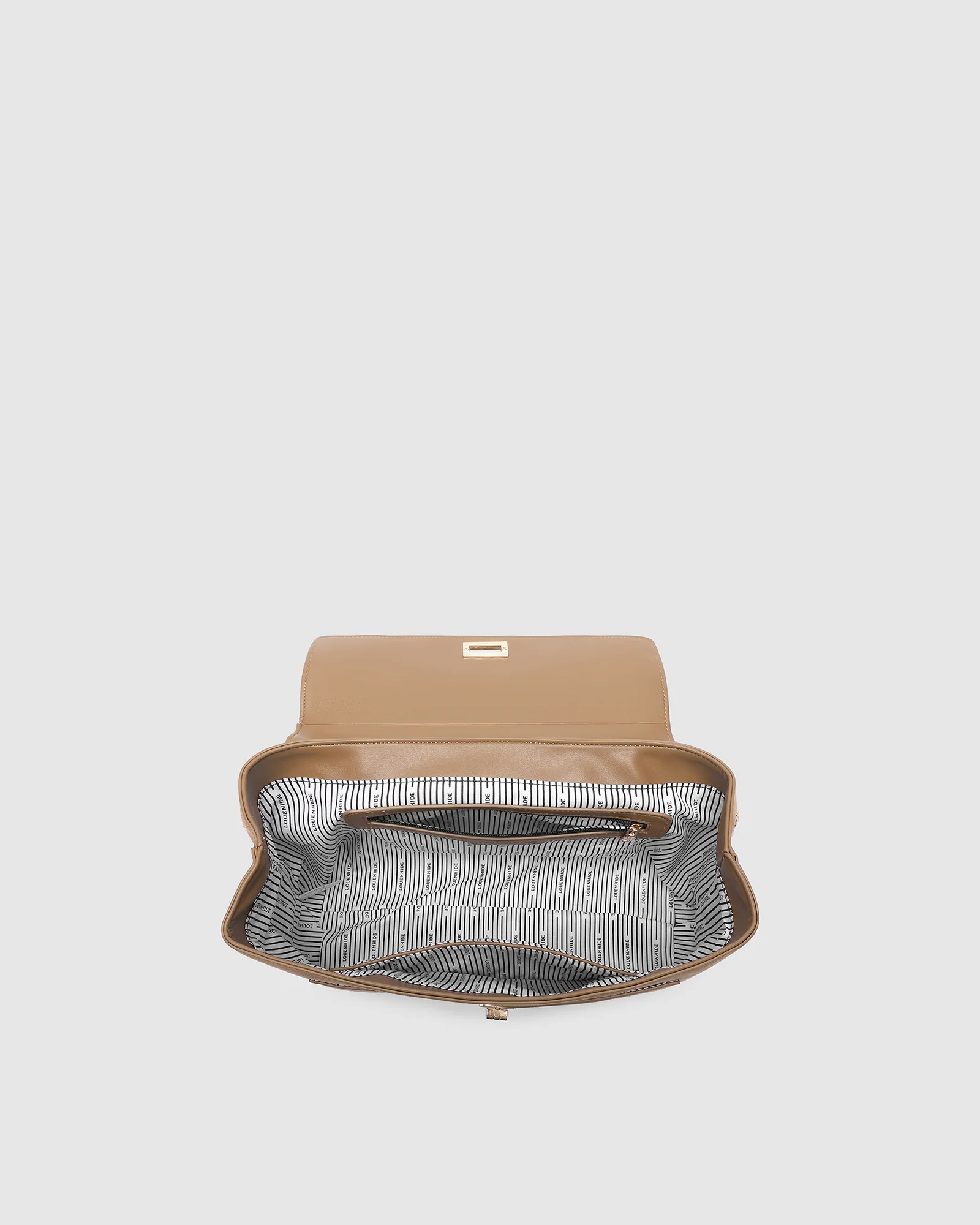 Arden Suedette Shoulder Bag - Honey - Image 5