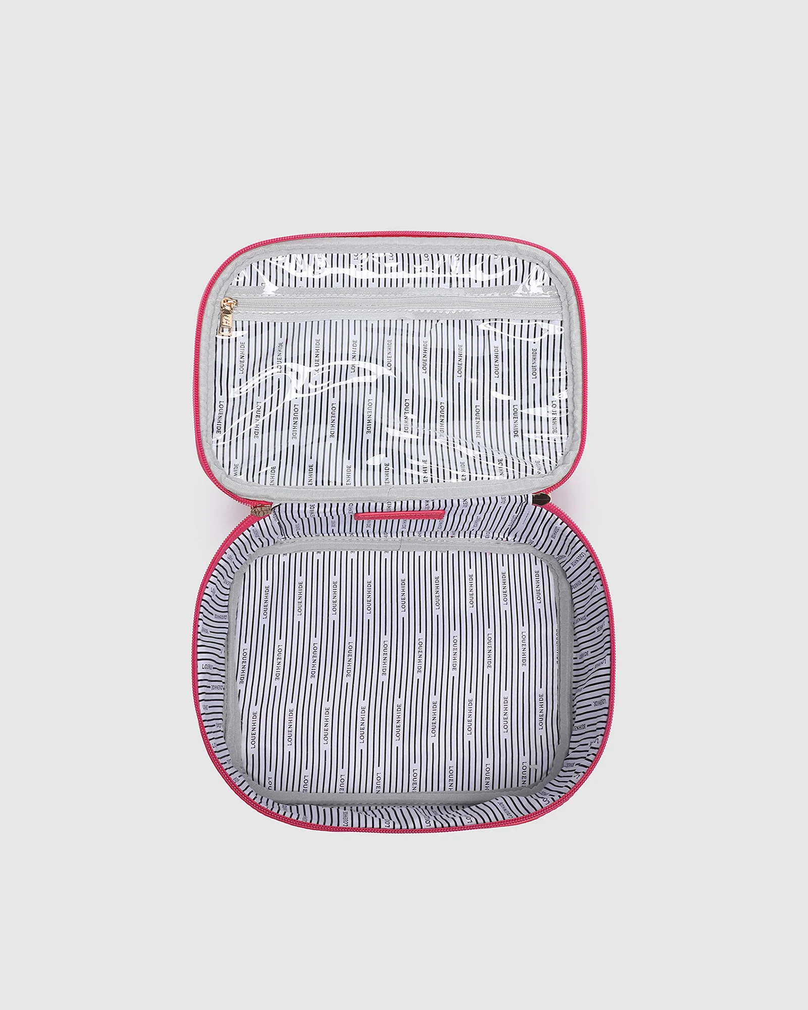 Baby Hepburn & Iggy Cosmetic Bag Set - Fuschia - Image 4