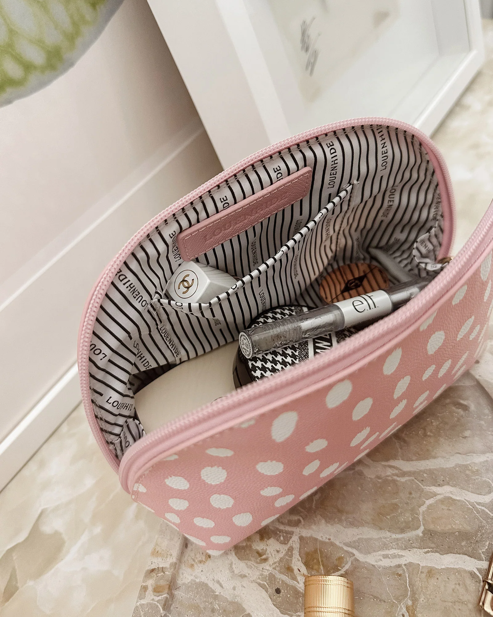 Baby Nancy Makeup Bag - Pink Raindrop - Image 6