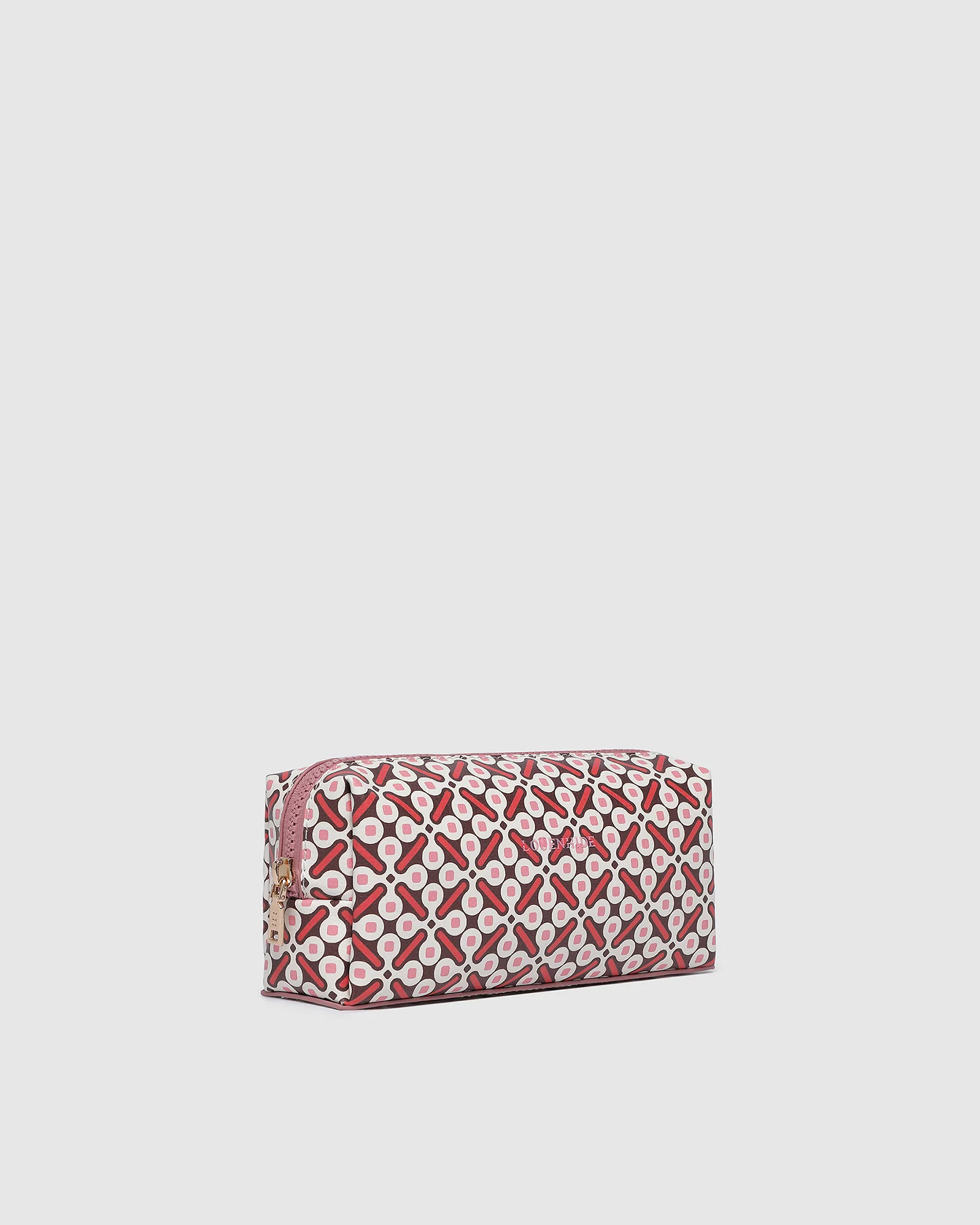 Brianna Makeup Bag - Retro Pink - Image 3