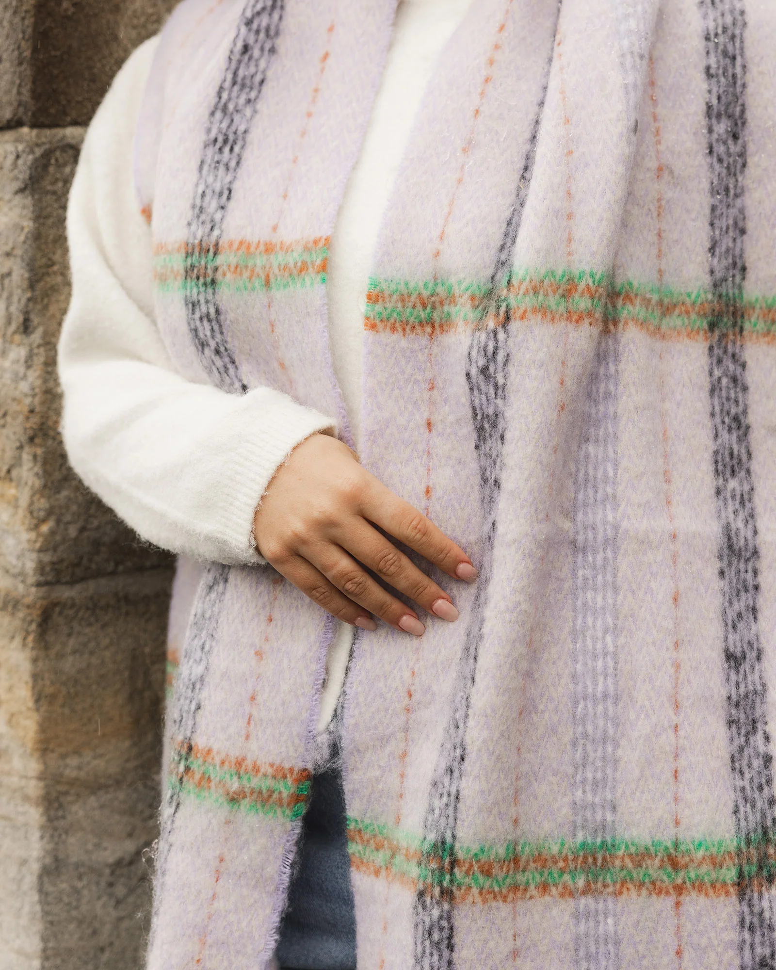 Bristol Scarf - Lilac - Image 3