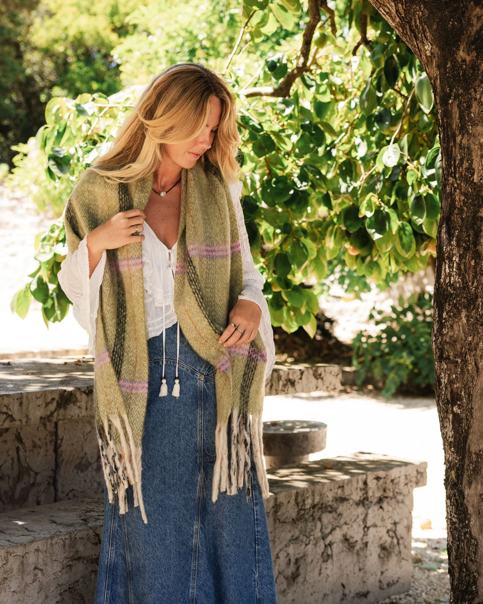 Bristol Scarf - Pistachio - Image 4