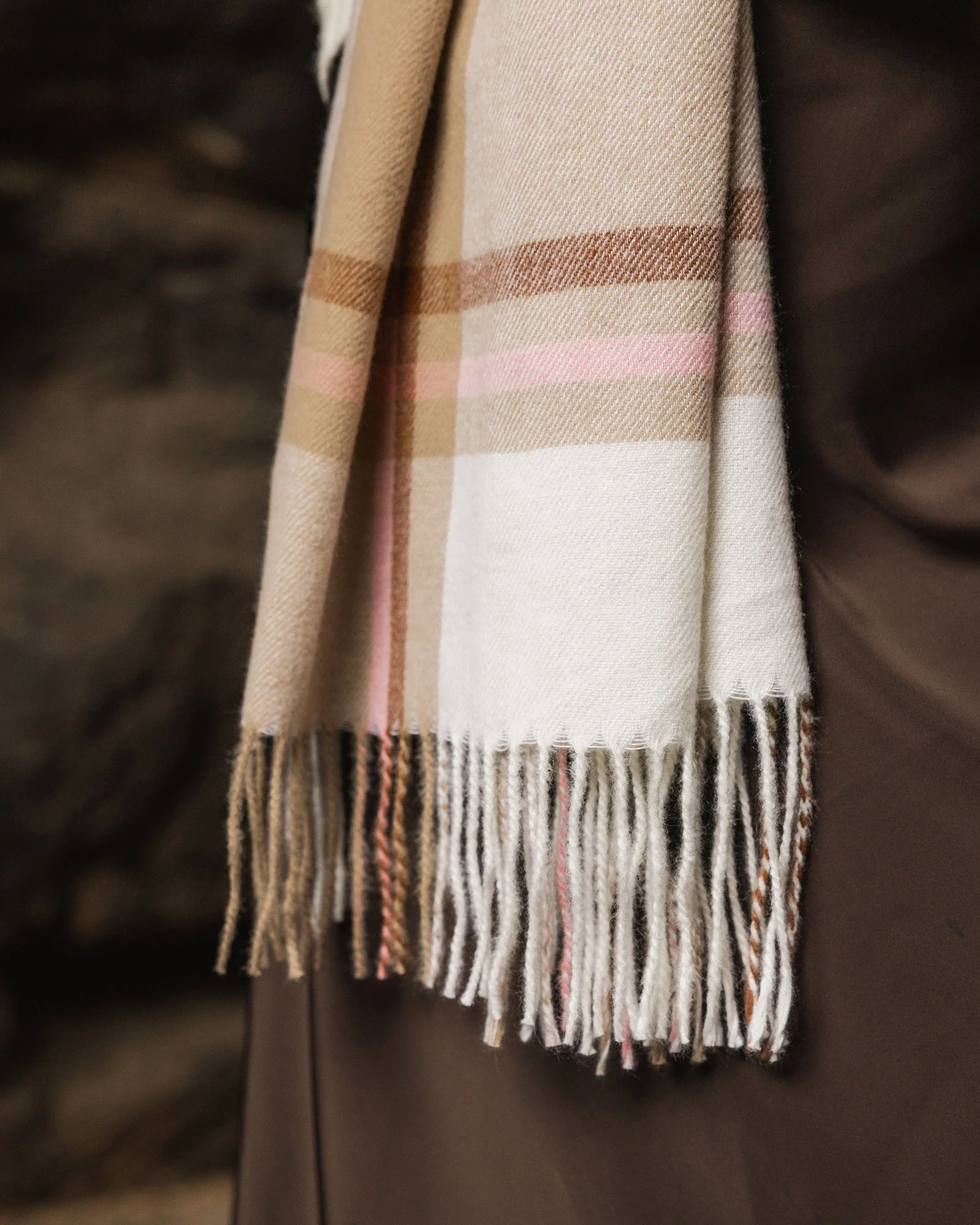 Chester Scarf - Blush - Image 4