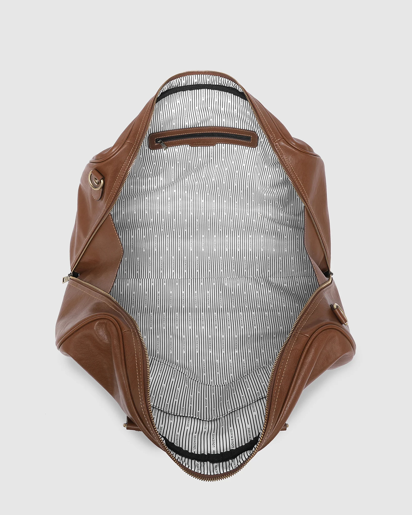 Cooper Travel Bag - Cognac - Image 6