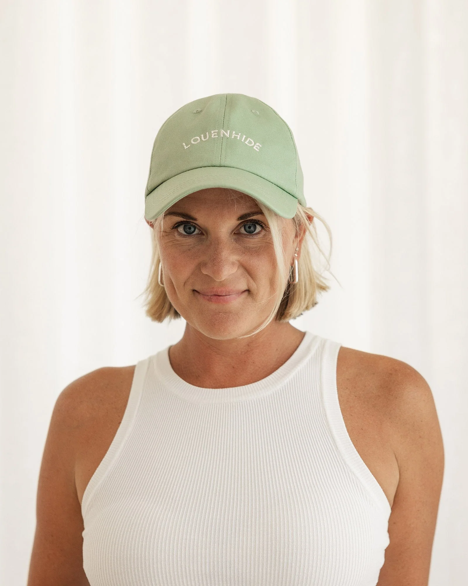 Demi Canvas Cap - Sage Green - Image 5