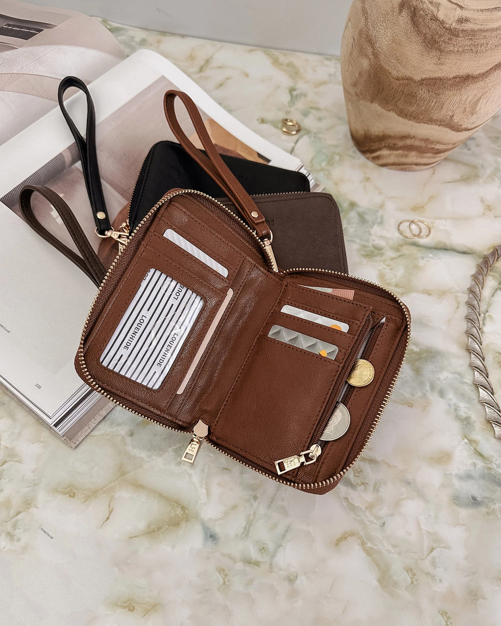 Eden Wallet - Saddle Chocolate - Image 2