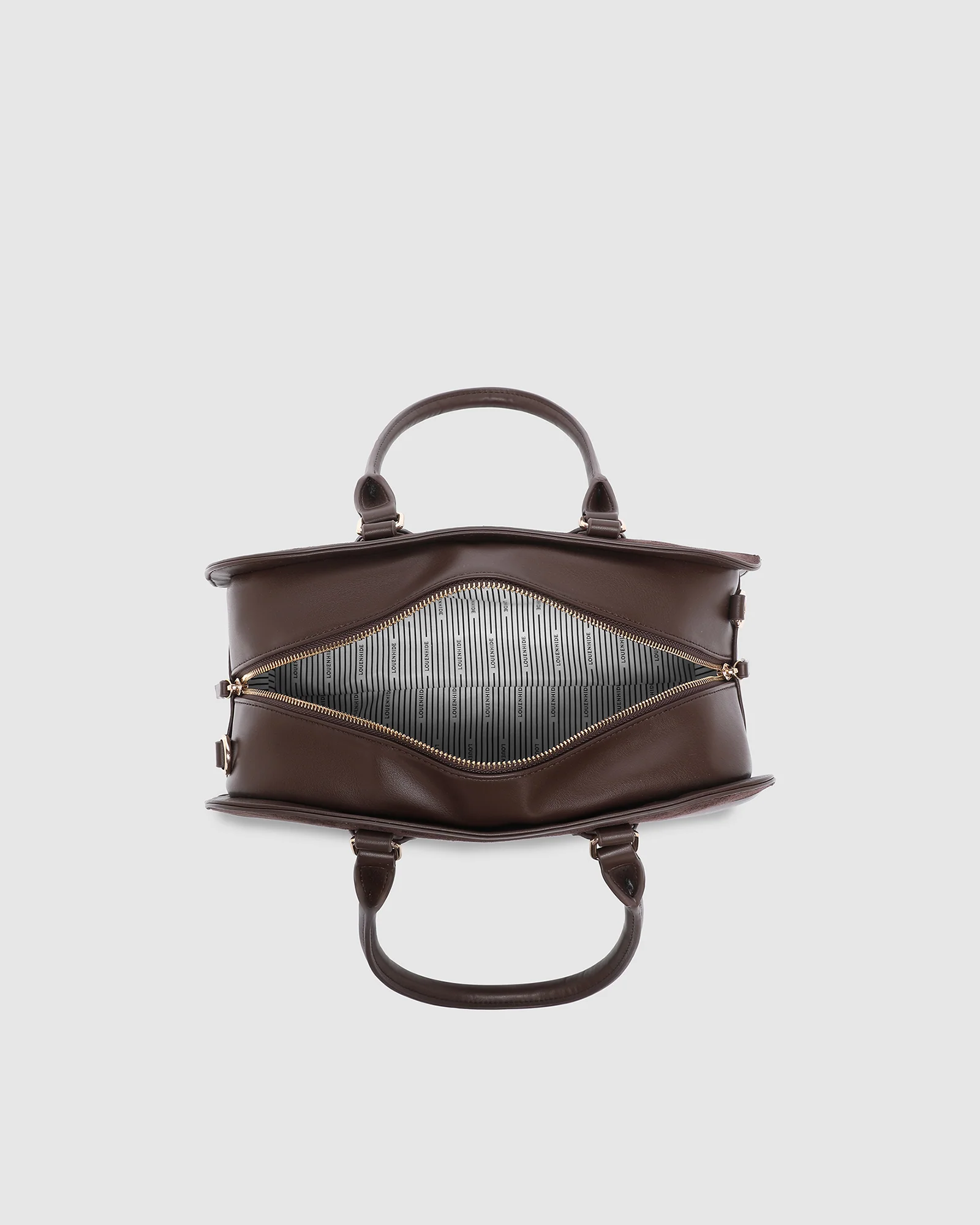 Eleanor Shoulder Bag - Chocolate - Image 6