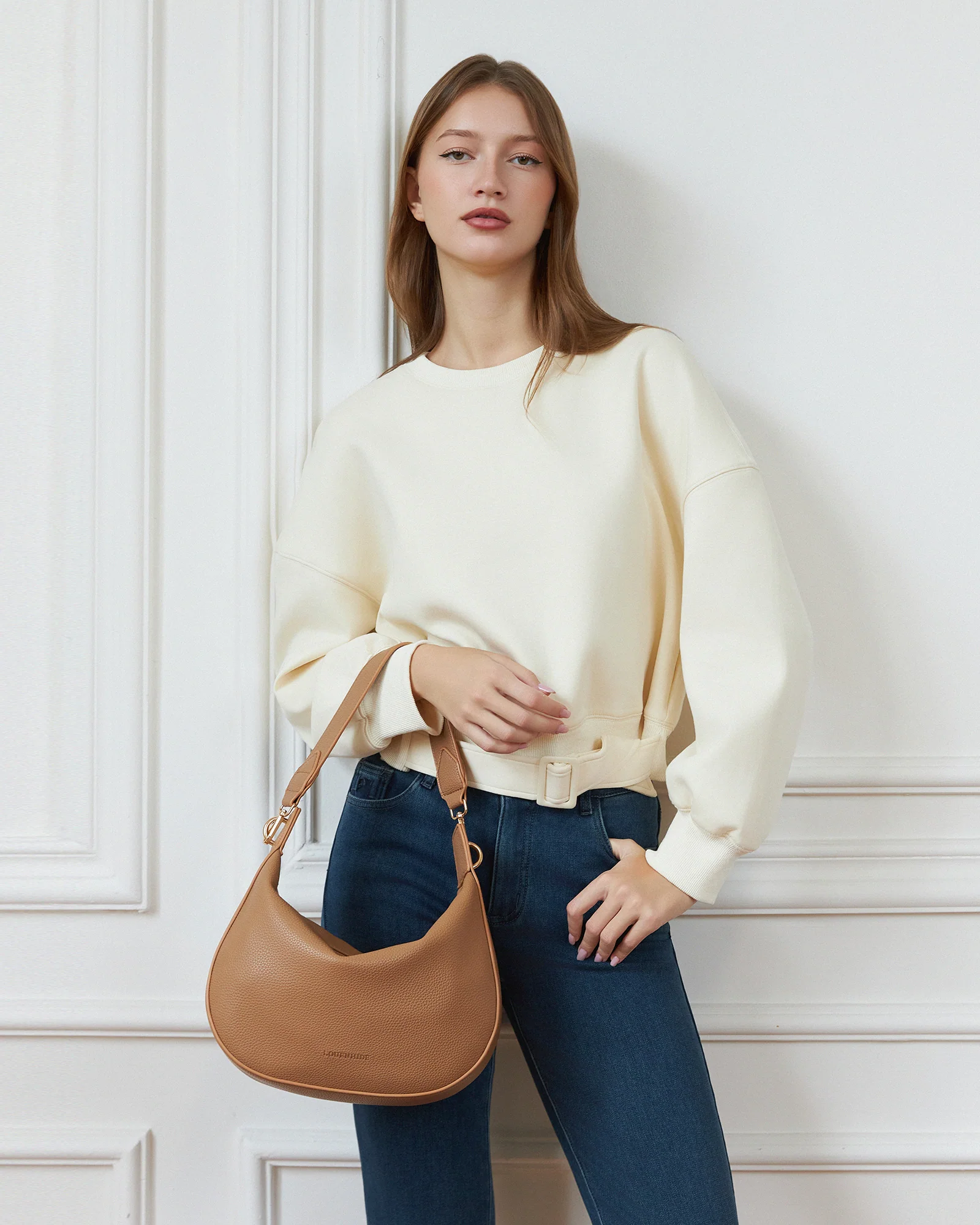 Georgina Shoulder Bag - Honey - Image 2