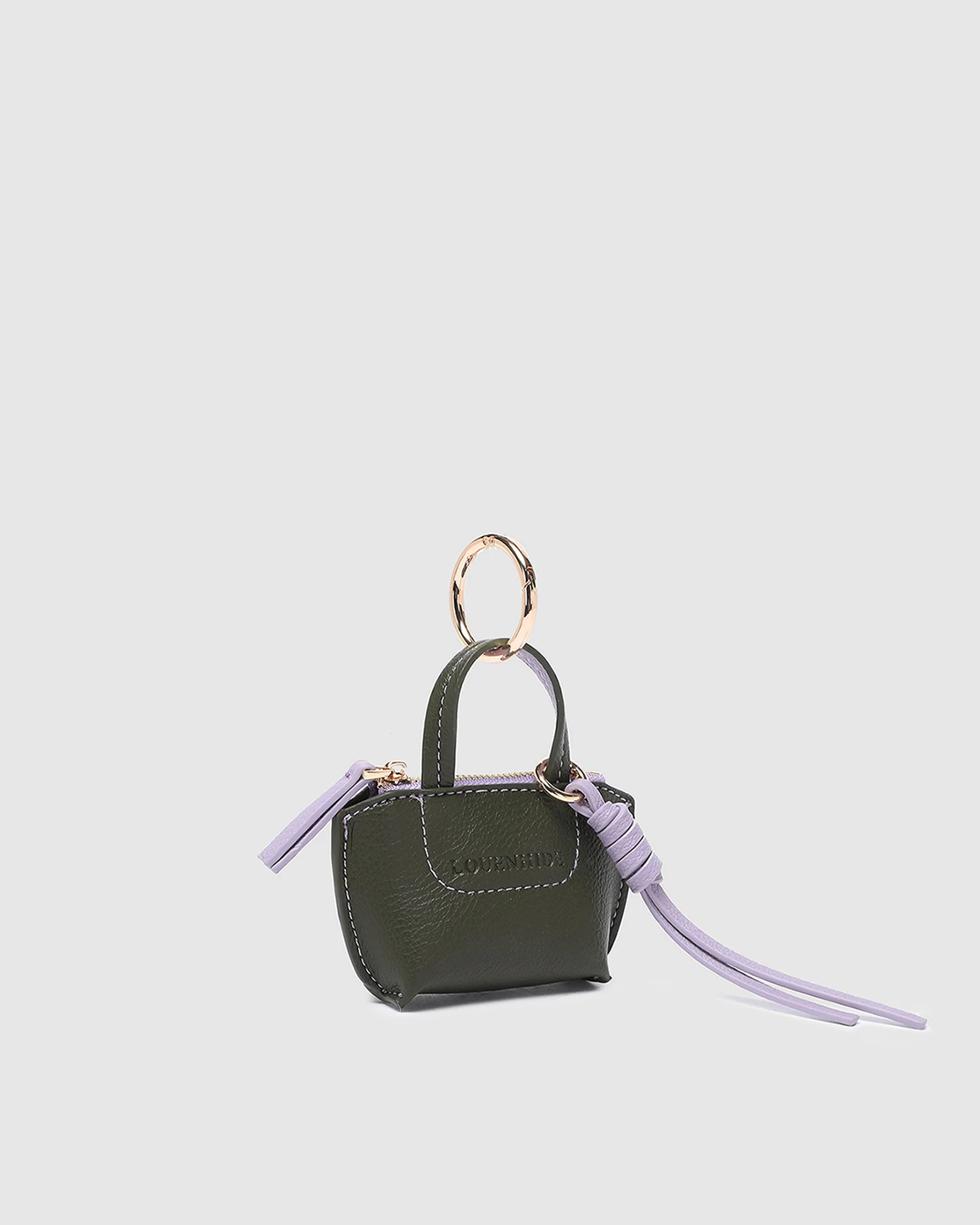 Gina Bag Charm - Olive - Image 3