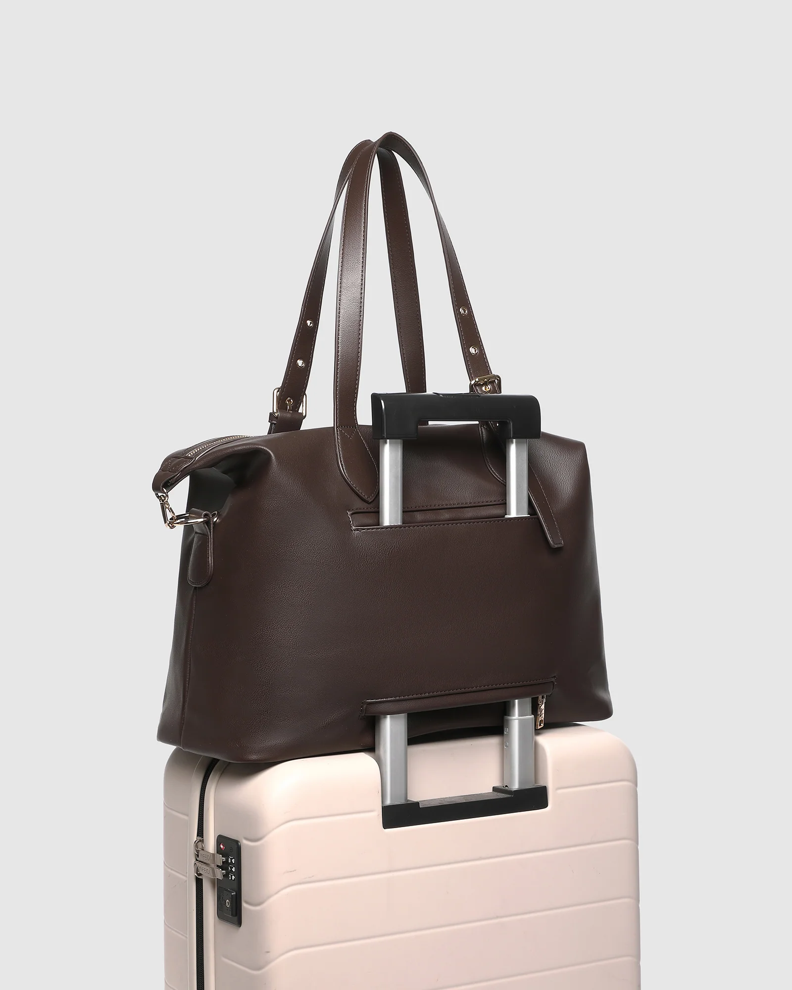 Hampton Tote Bag - Chocolate - Image 7