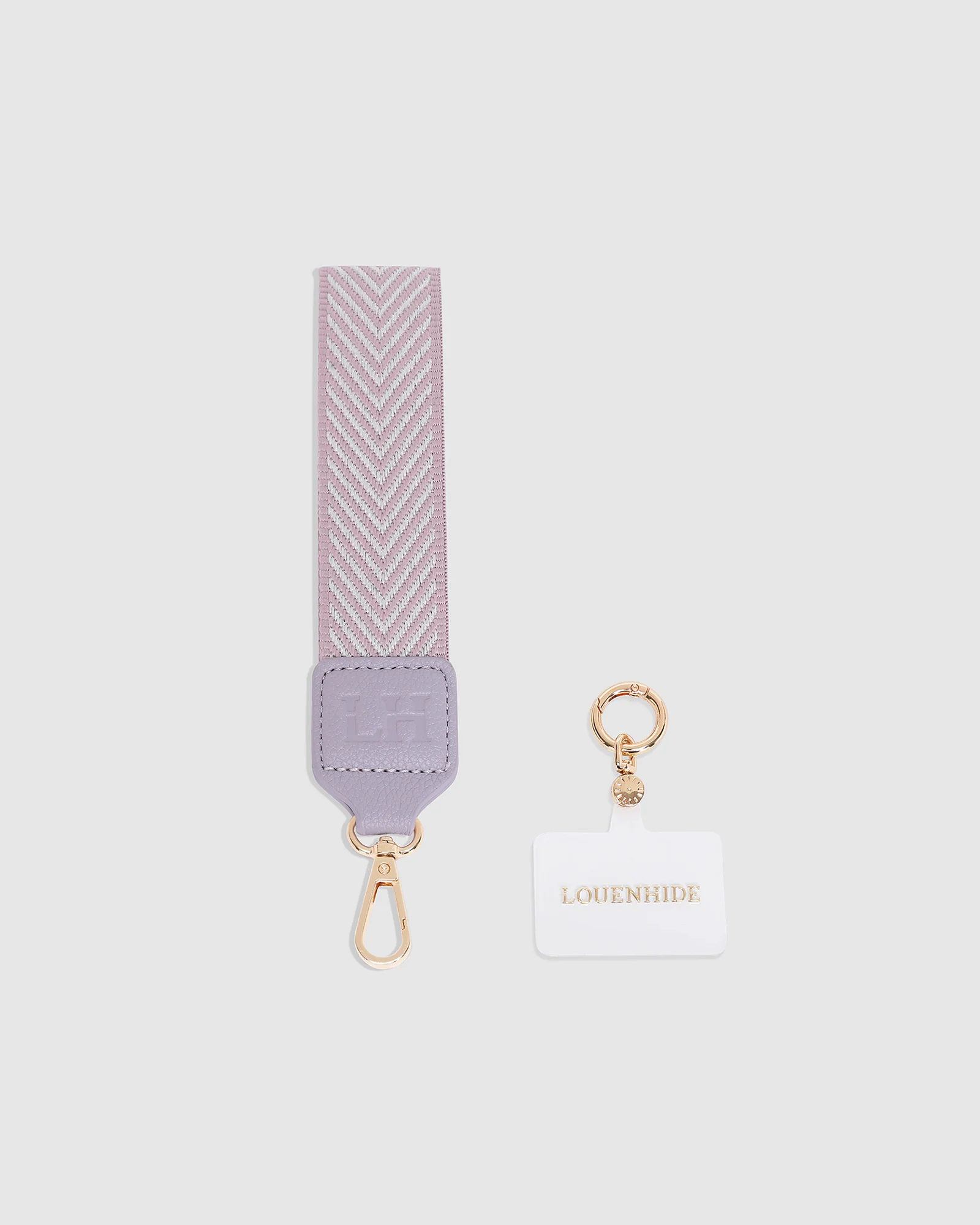 Iris Keyring with Phone Attachment - Lilac - Image 2