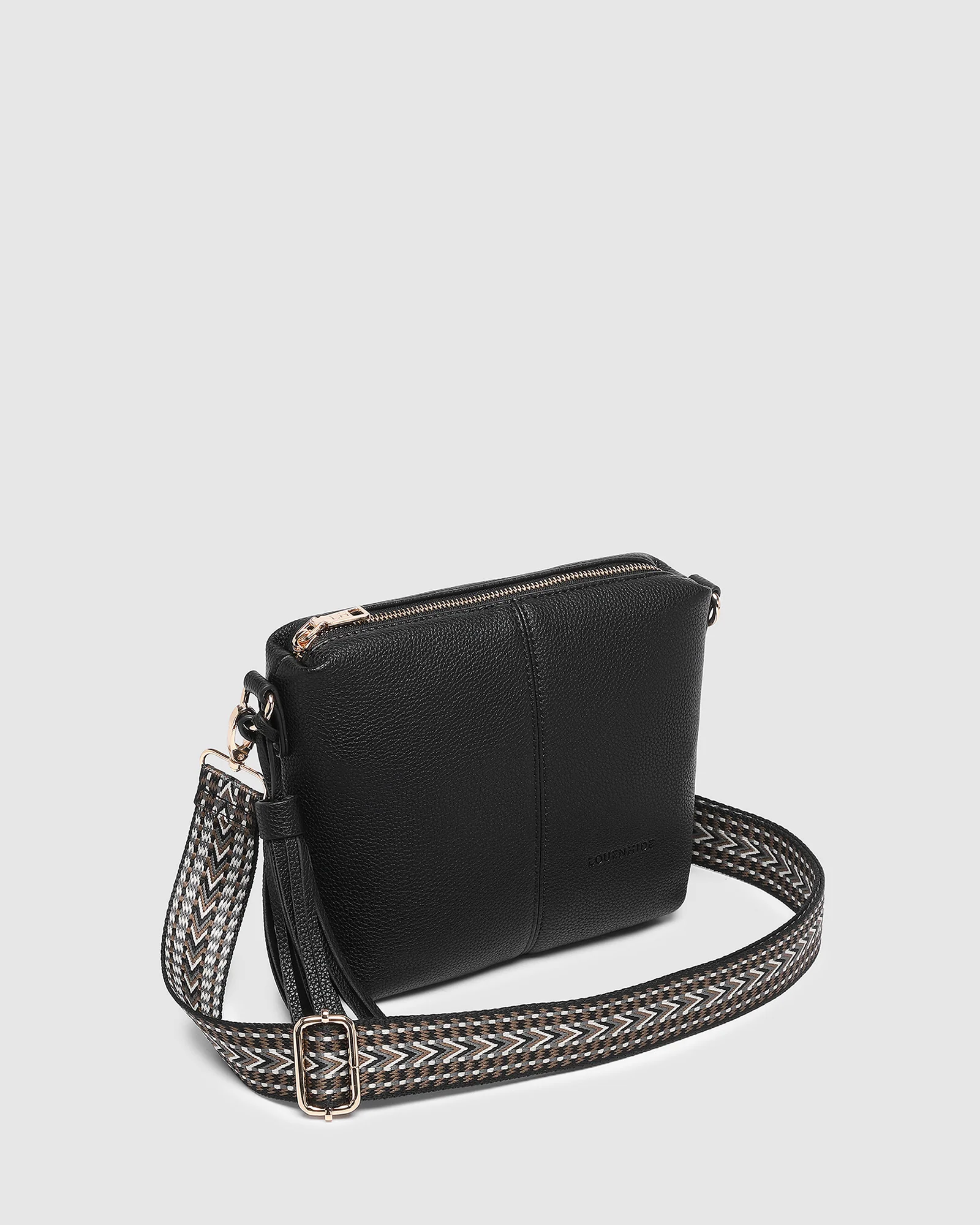 Kasey Crossbody Bag - Black - Image 3