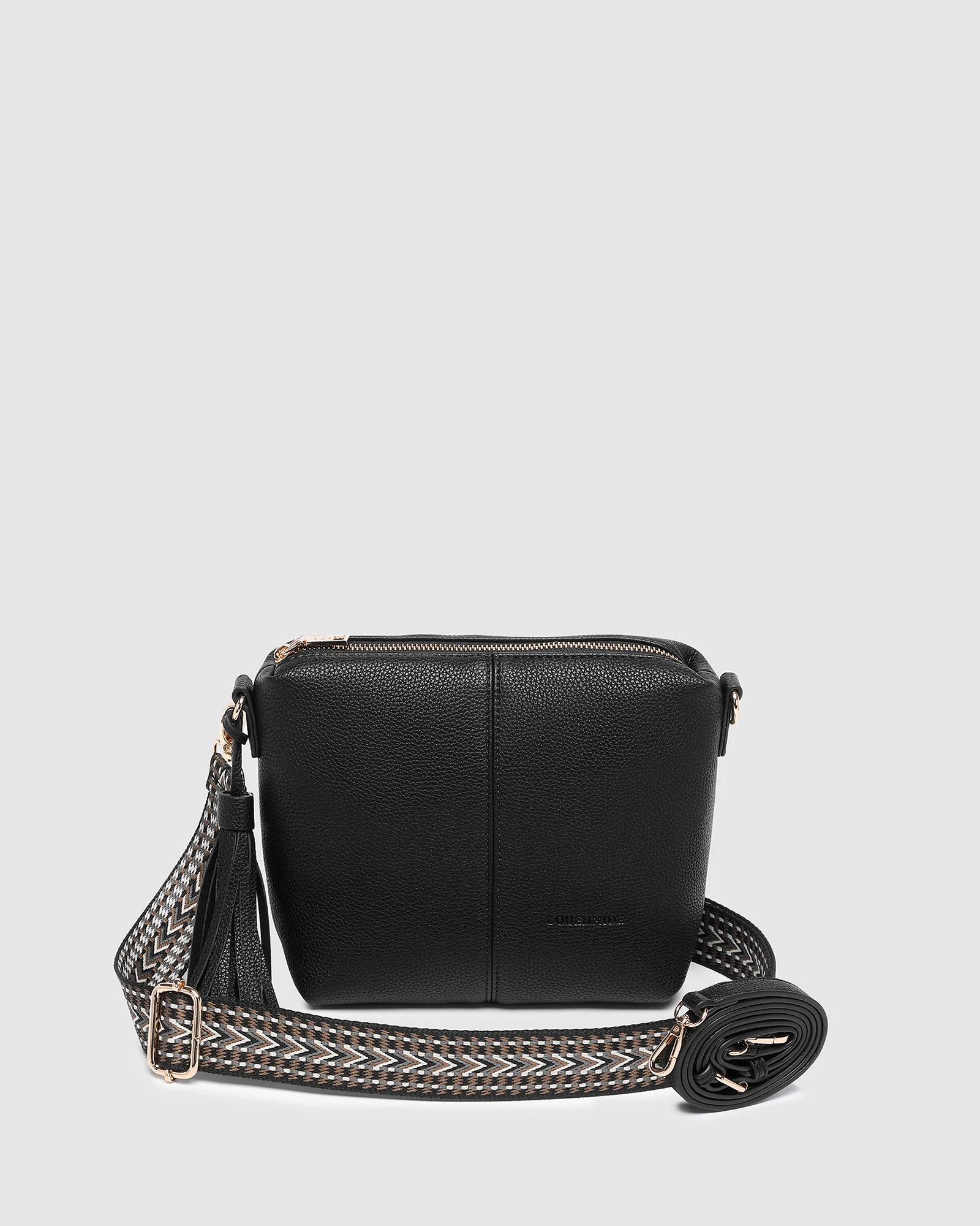 Kasey Crossbody Bag - Black - Image 4