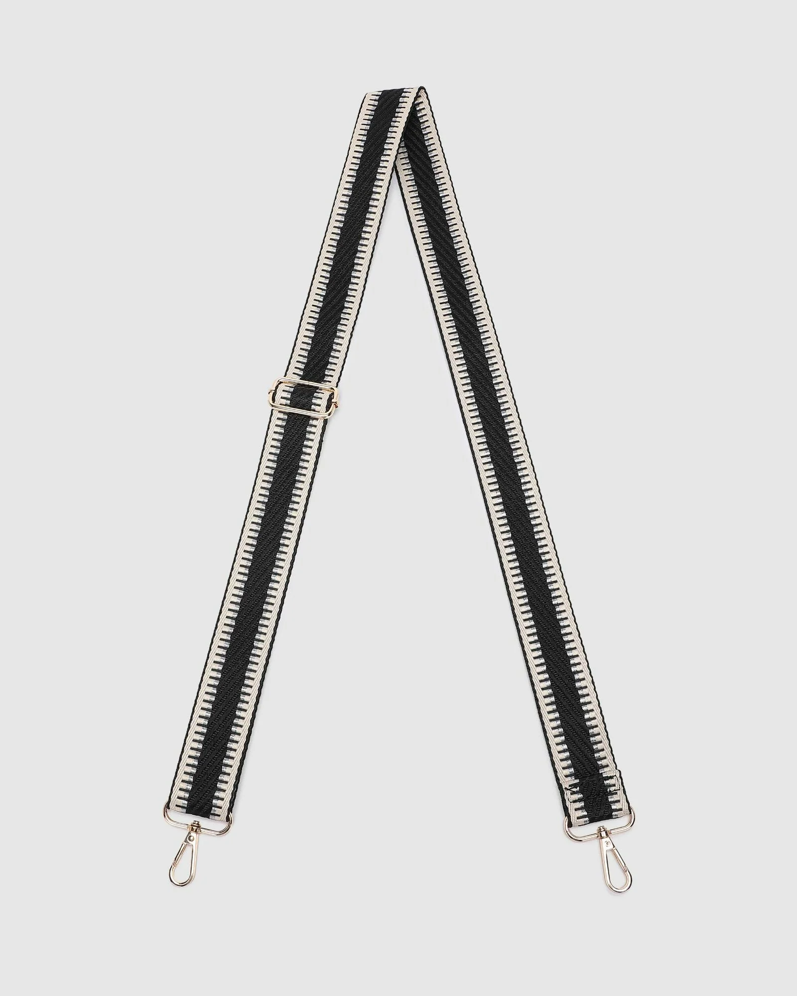 Kiki Webbing Bag Strap - Black