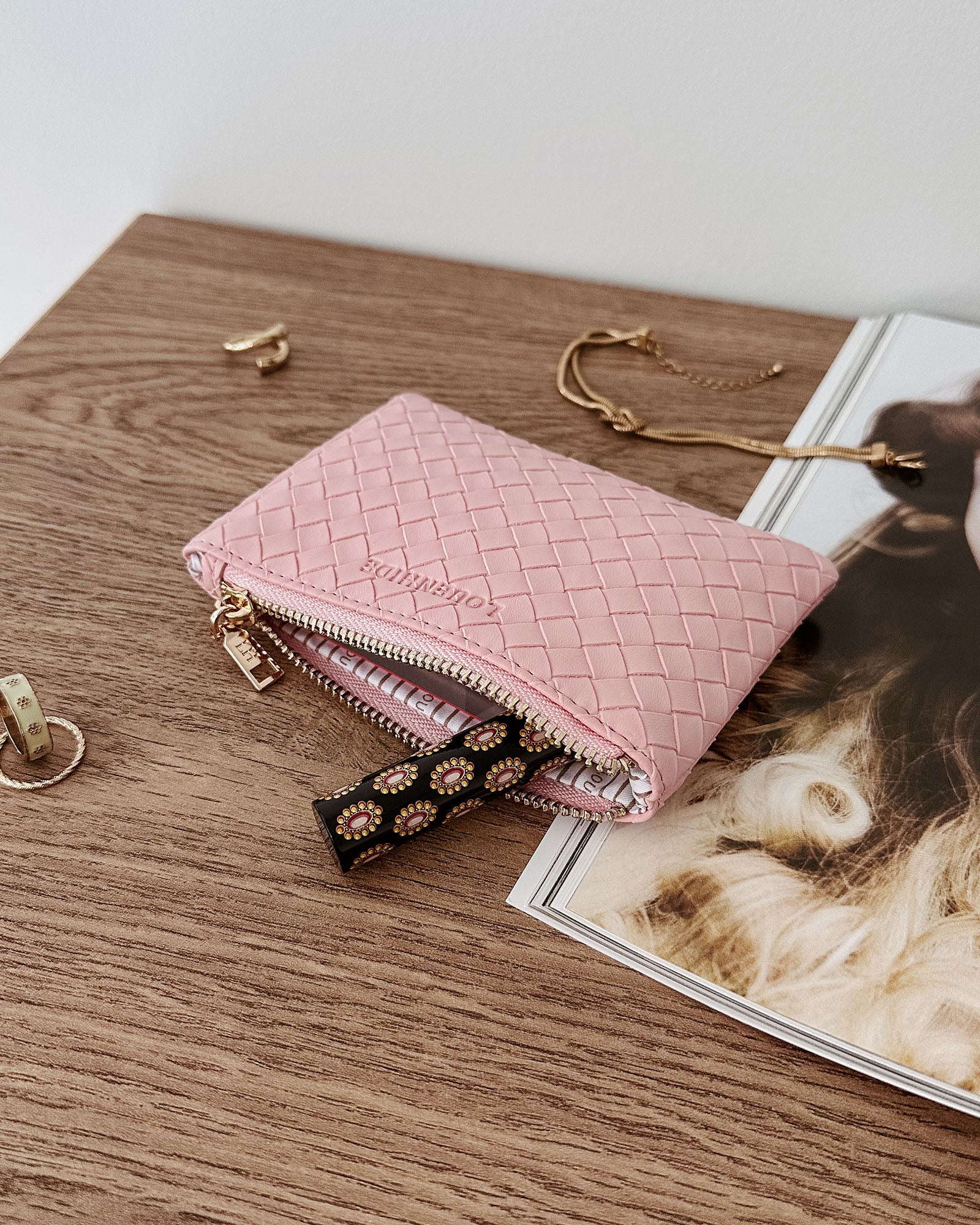 Kuta Purse - Woven Pink - Image 7