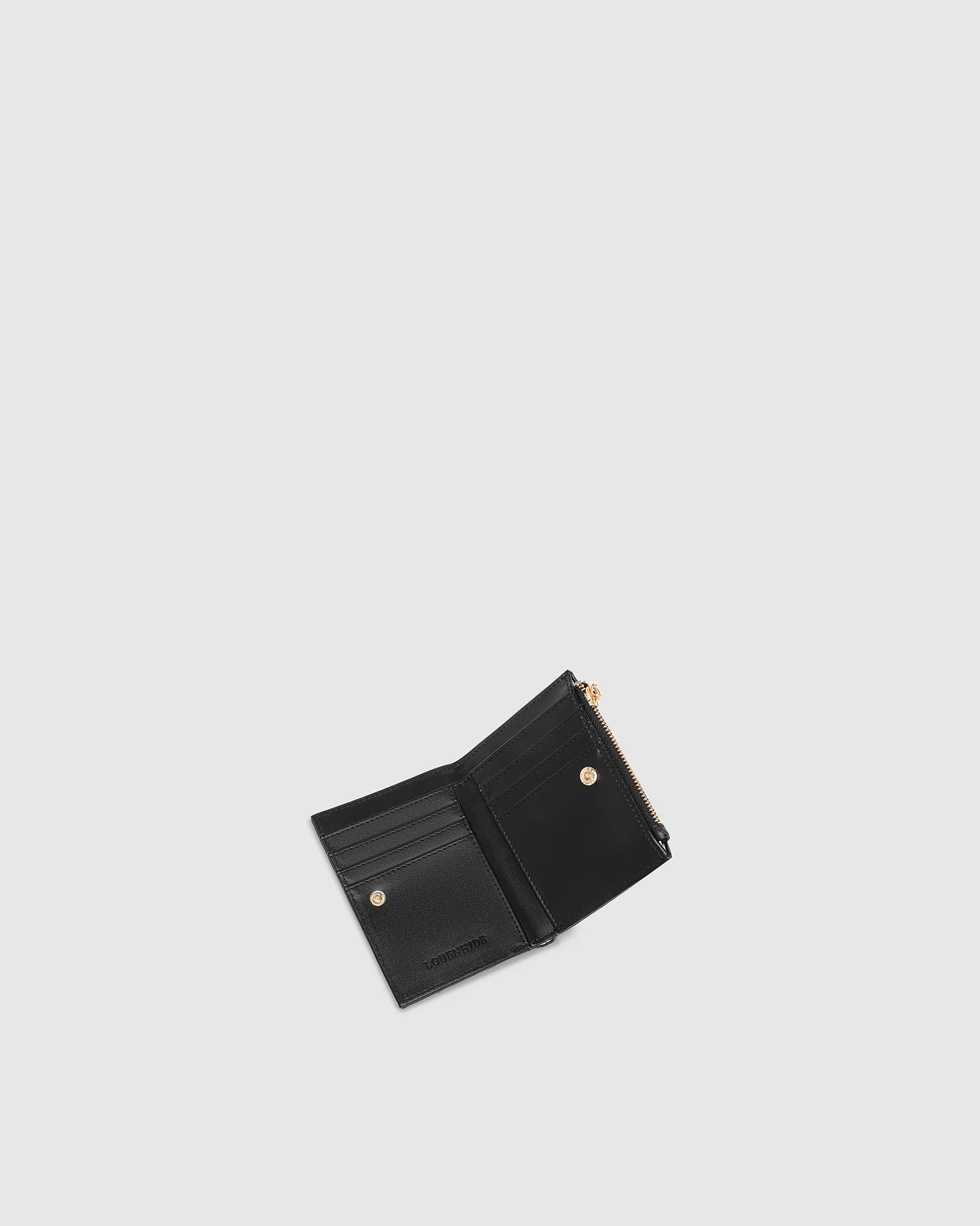 Lily Woven Wallet - Black - Image 4