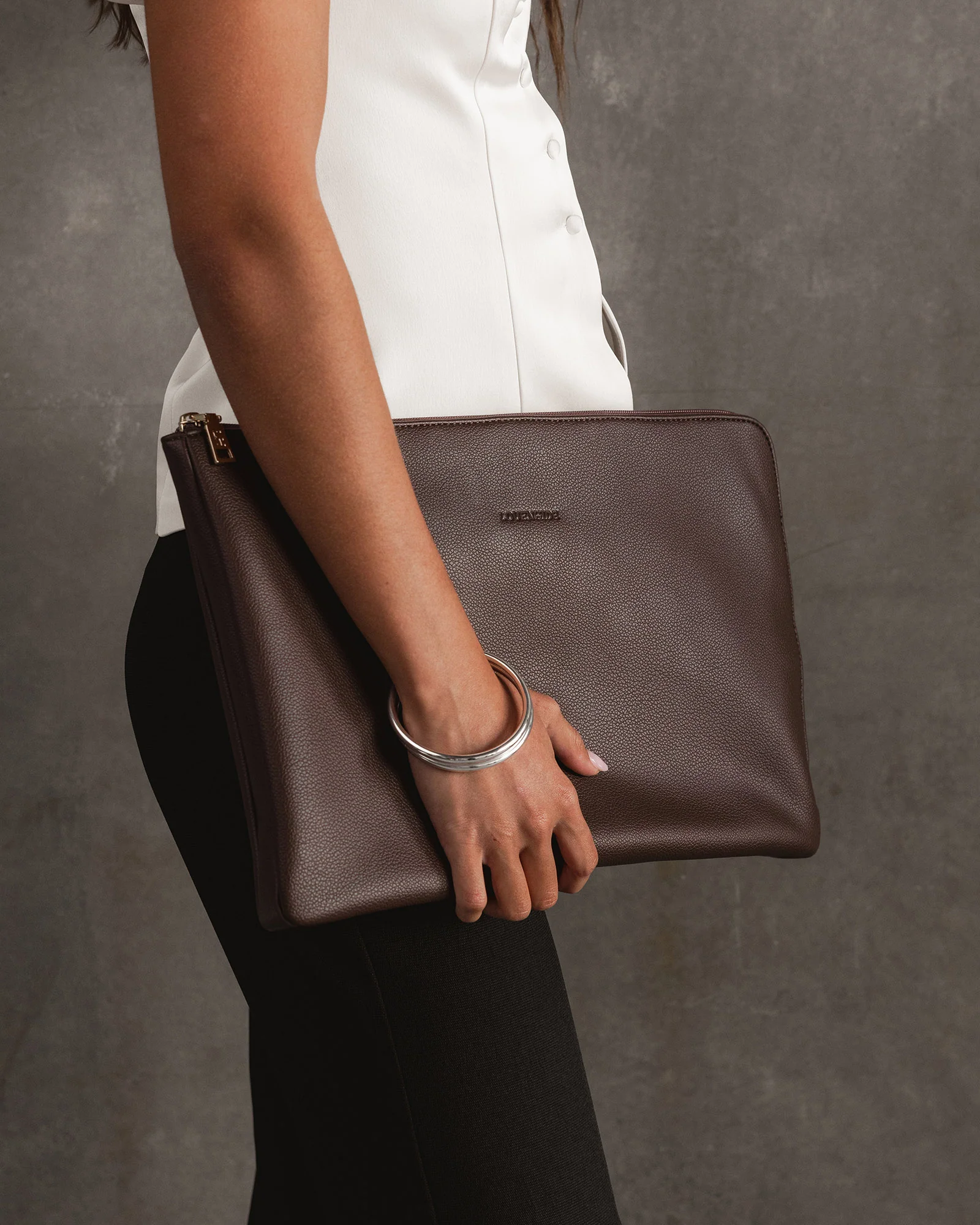 Liv Laptop Sleeve - Chocolate