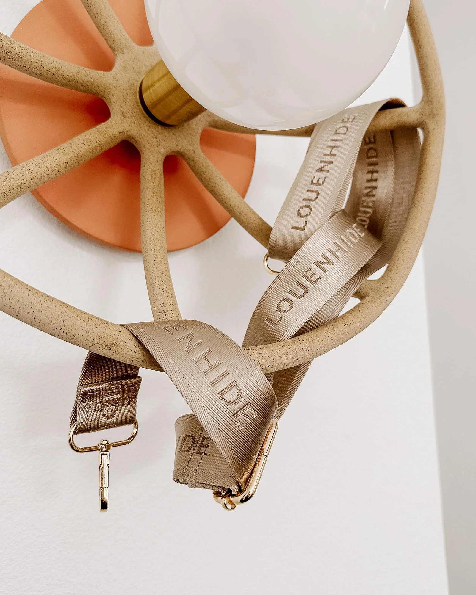 Logo Bag Strap - Natural - Image 6