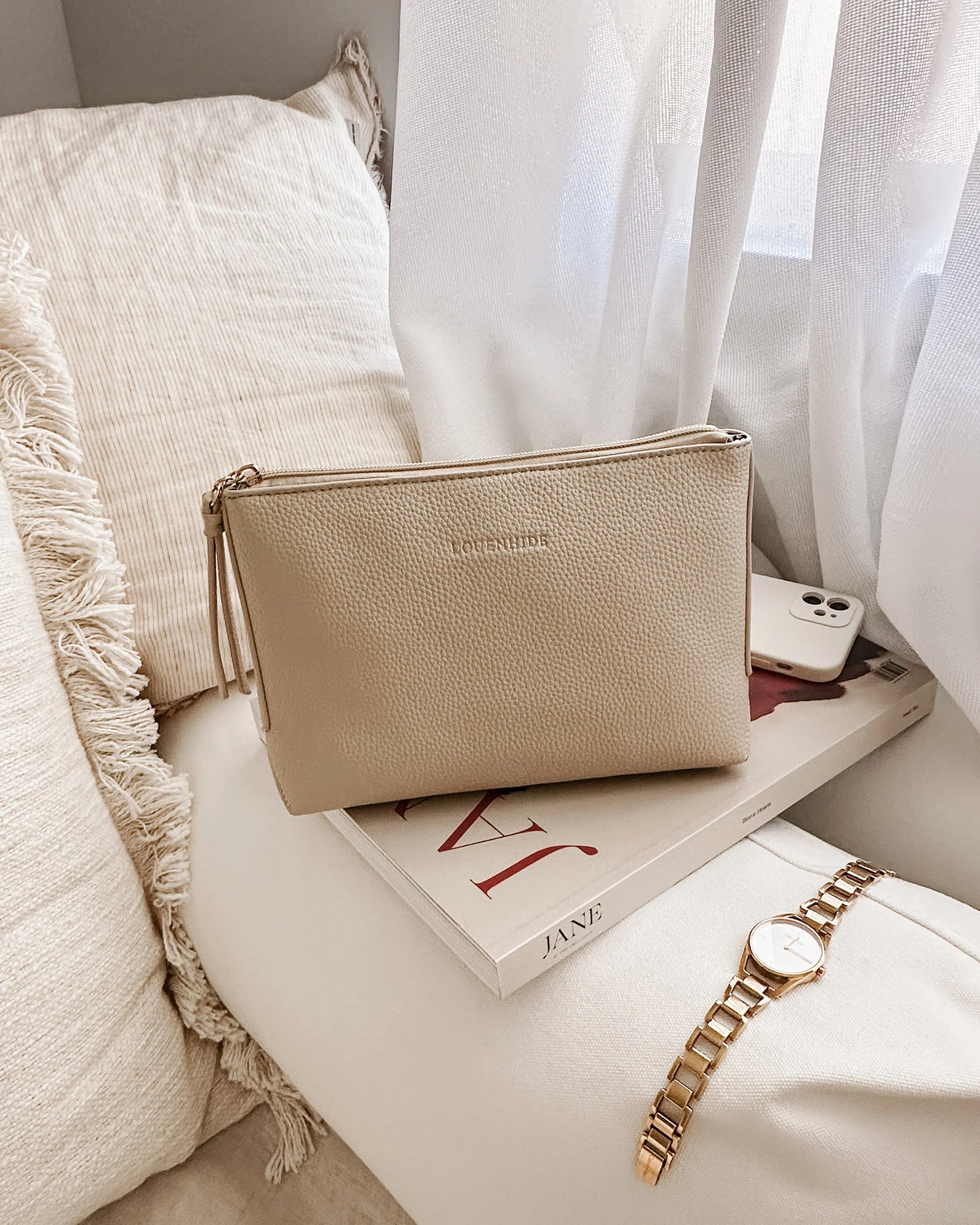 Manhattan & Everyday Pouch - Biscotti - Image 7
