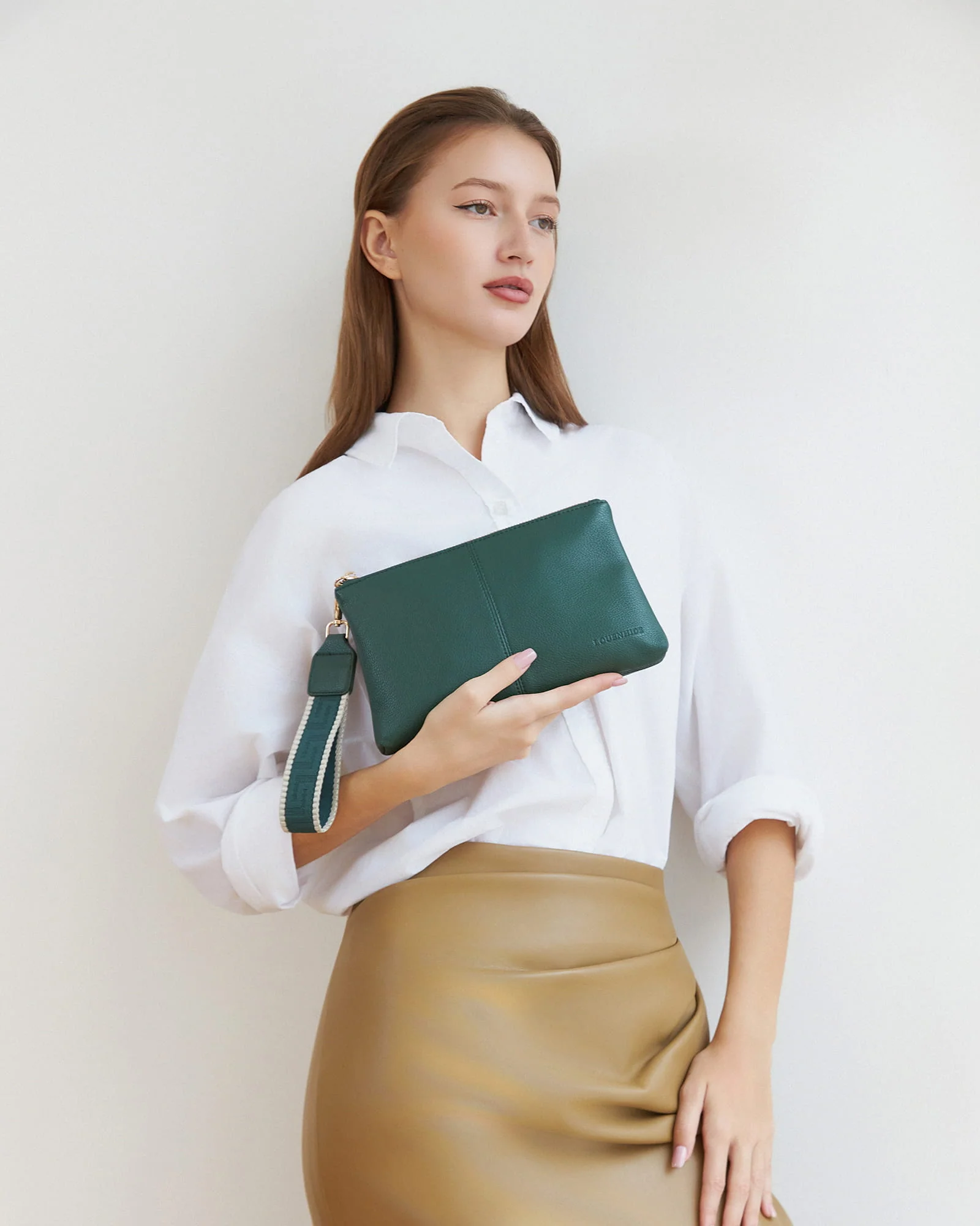 Mimi Clutch - Forest Green - Image 2