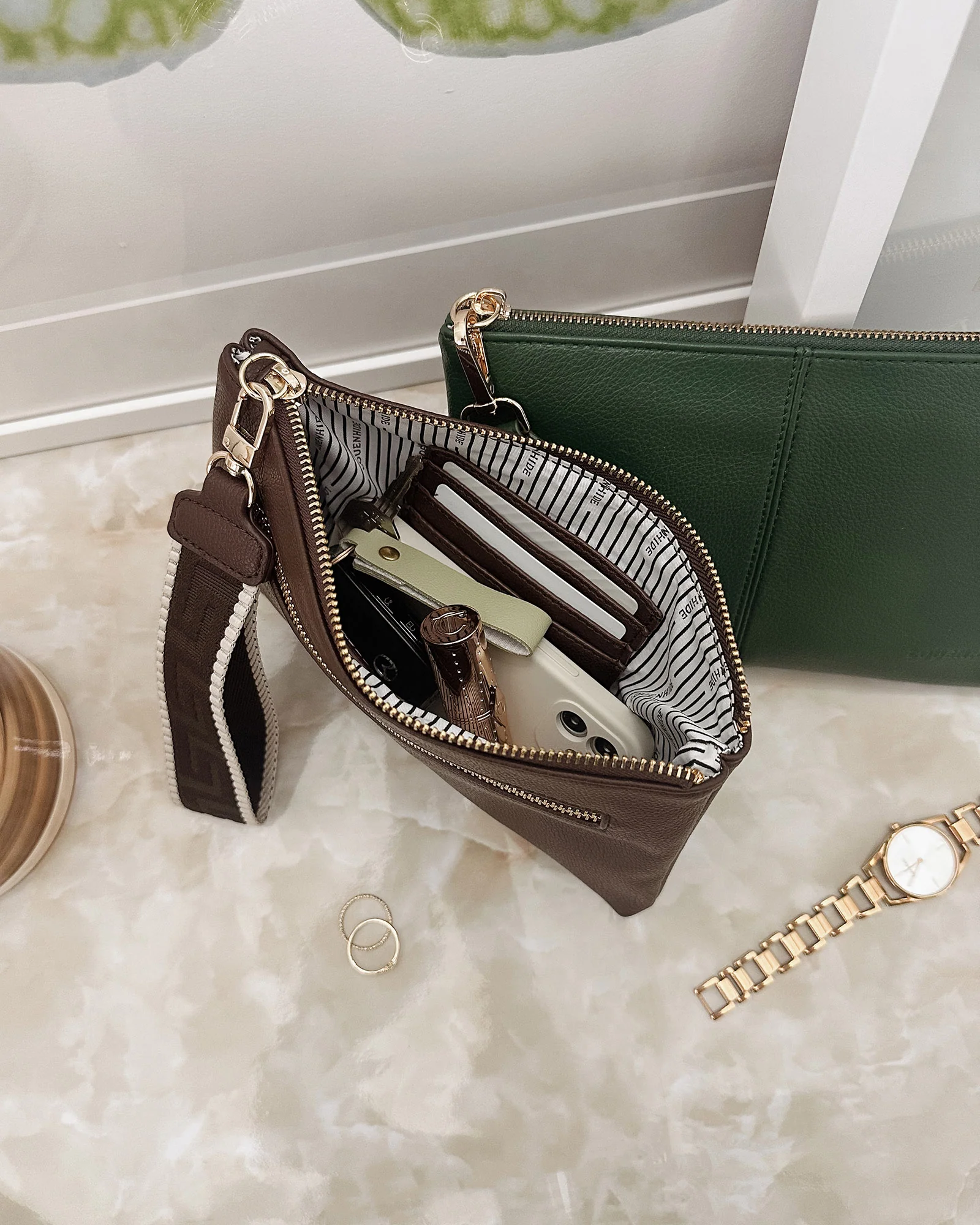 Mimi Clutch - Forest Green - Image 7