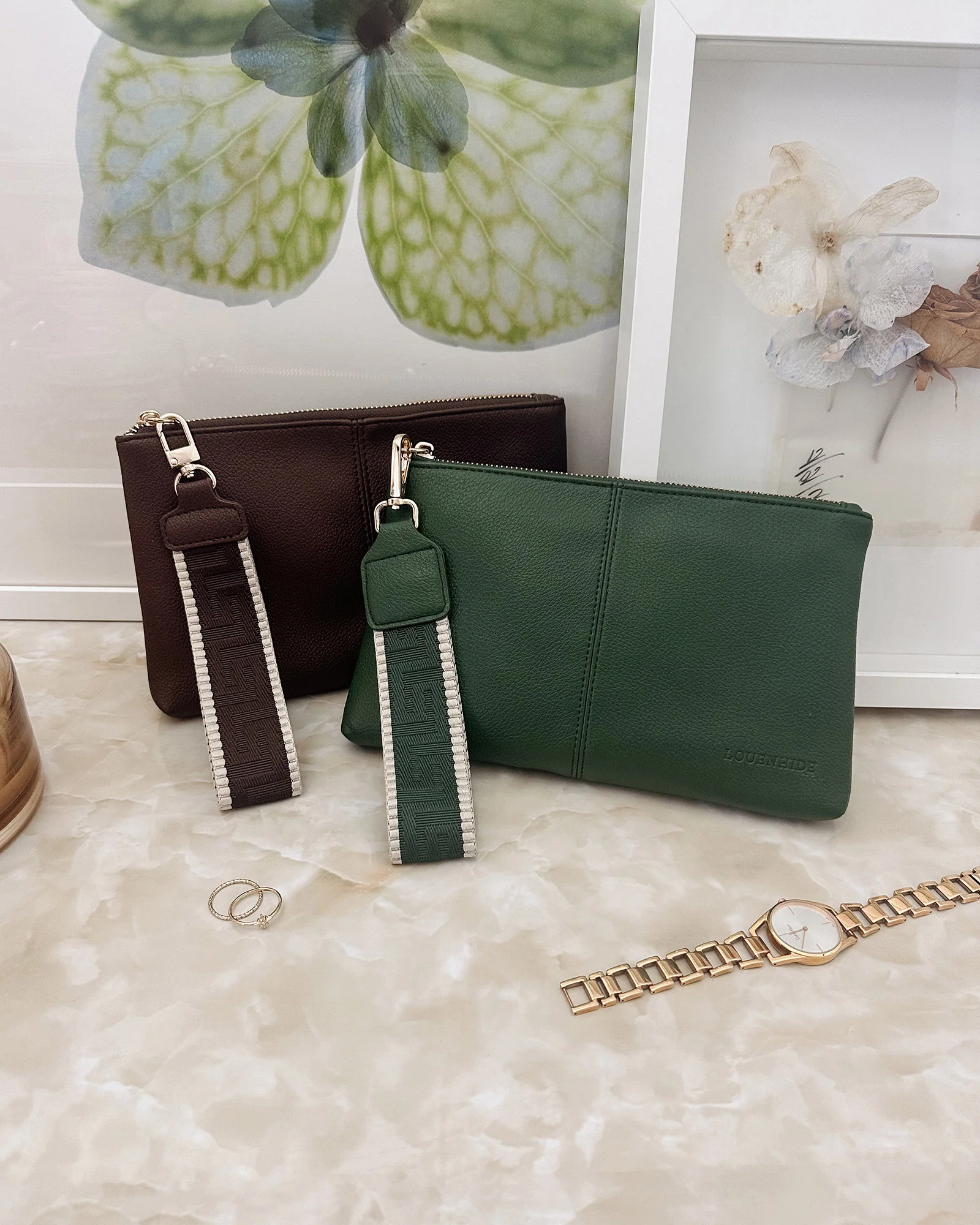 Mimi Clutch - Forest Green - Image 8