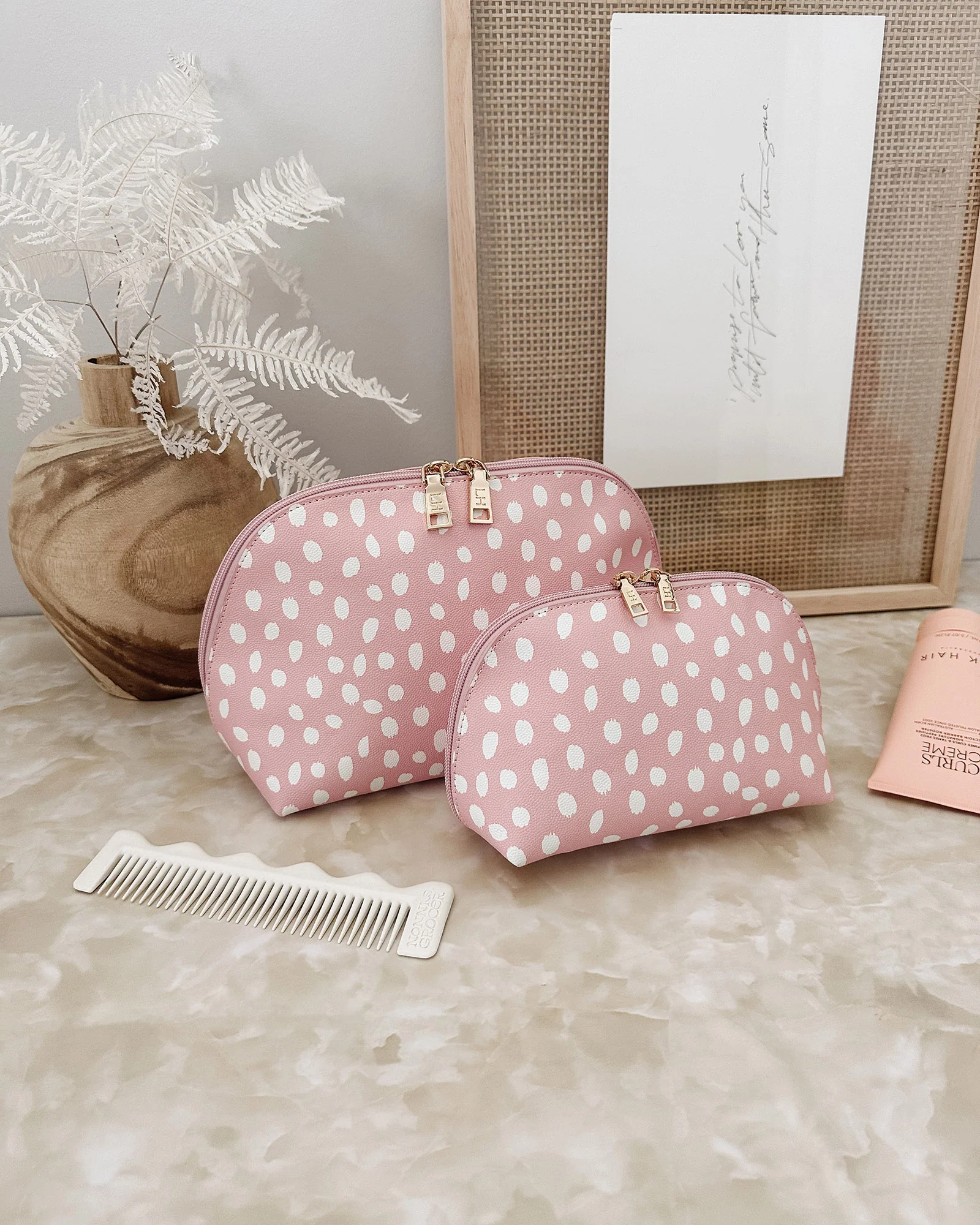 Nancy & Baby Nancy Cosmetic Set - Pink Raindrop - Image 2