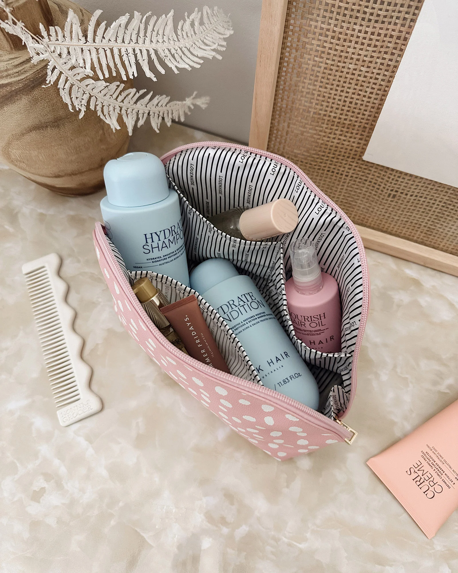 Nancy & Baby Nancy Cosmetic Set - Pink Raindrop - Image 7