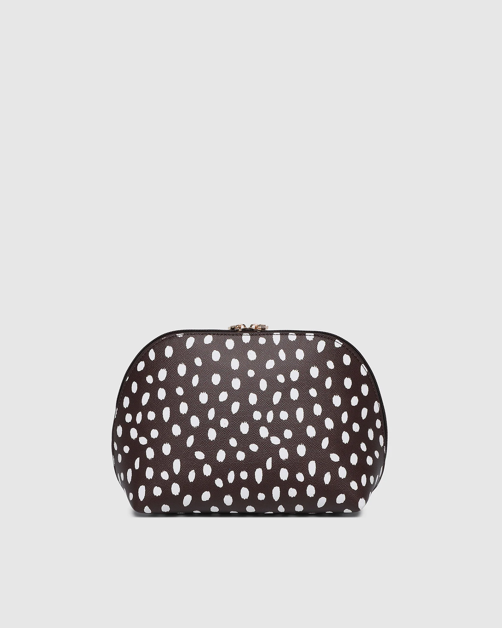 Nancy Cosmetic Bag - Chocolate Raindrop - Image 4