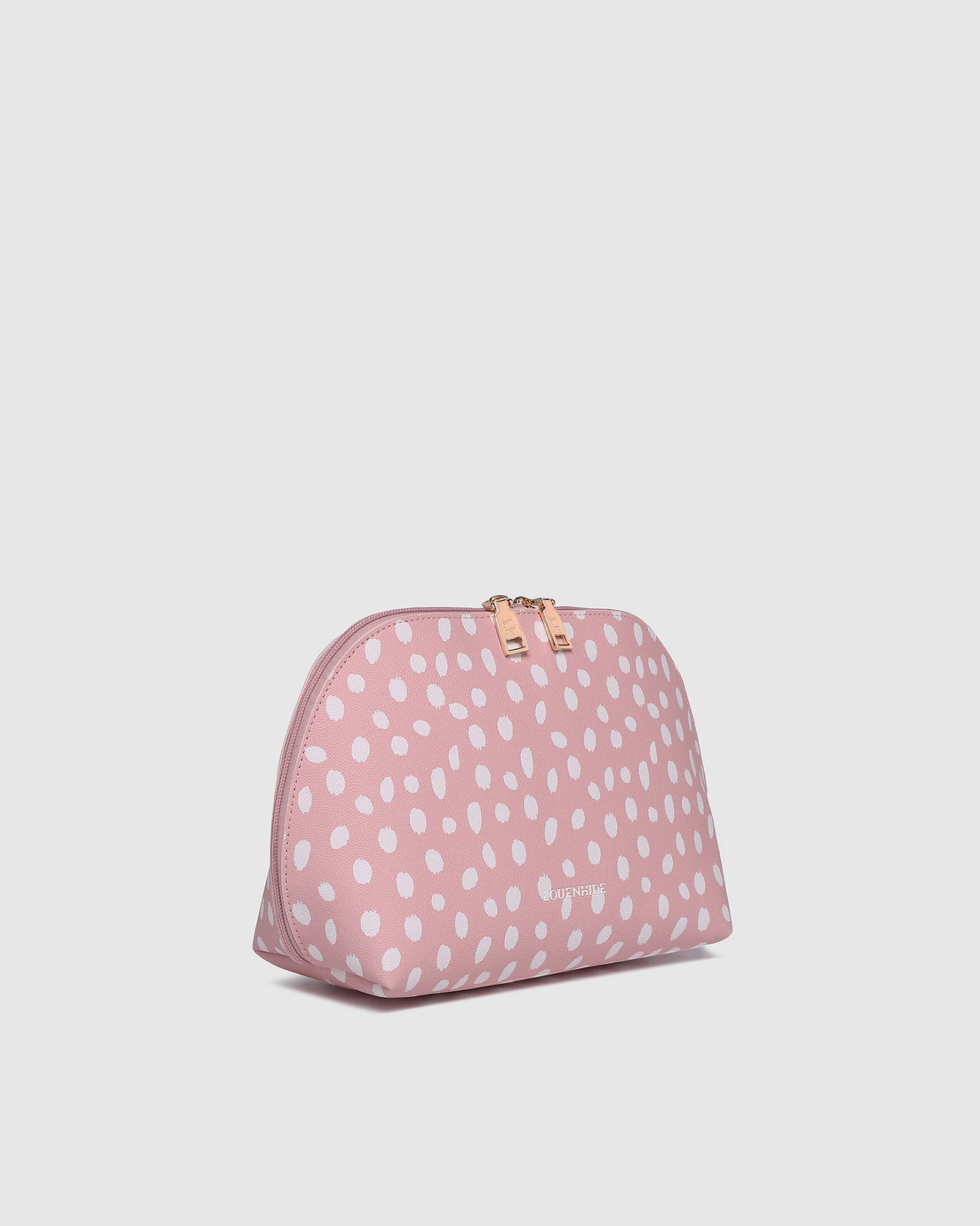 Nancy Cosmetic Bag - Pink Raindrop - Image 3
