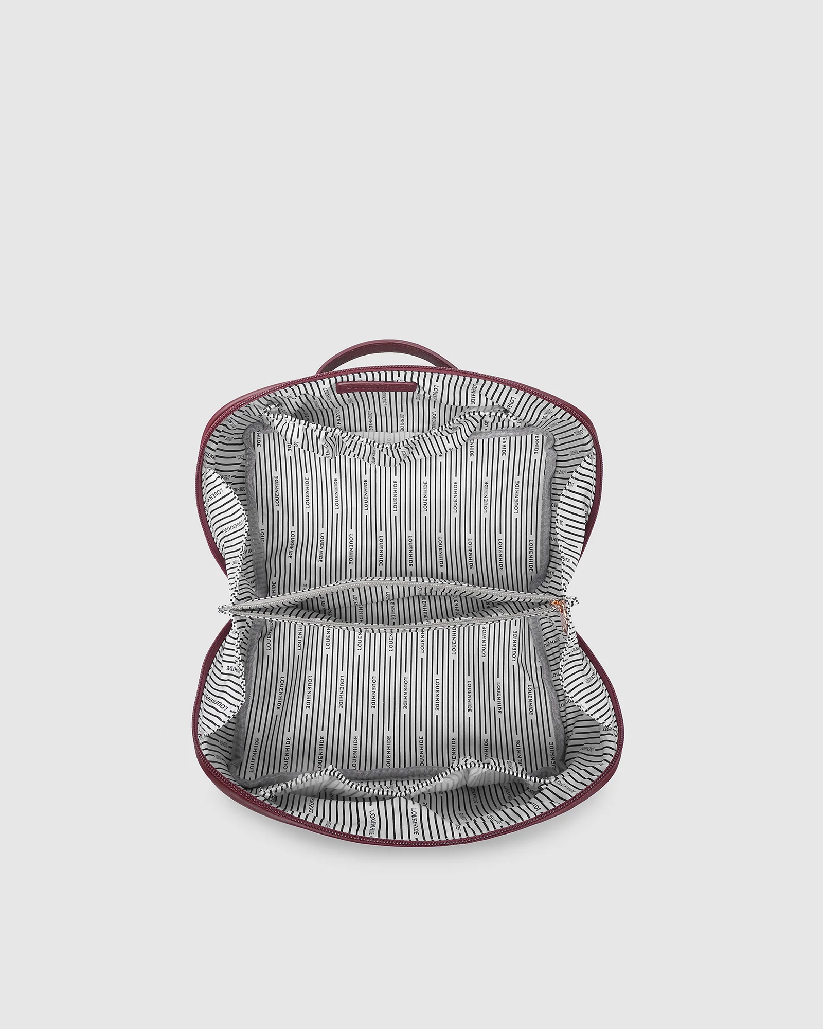 Orion Cosmetic Case - Burgundy - Image 5