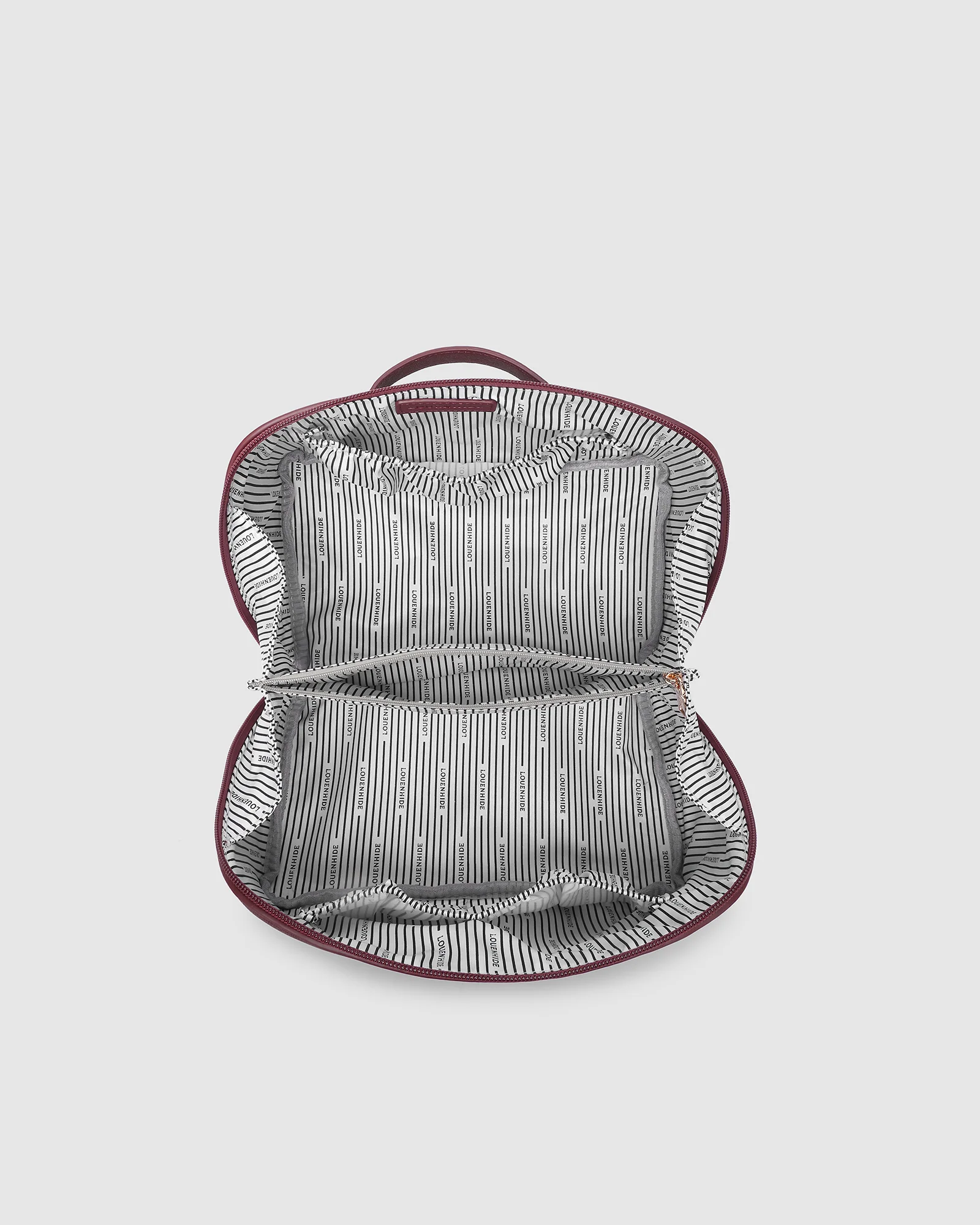 Orion Ellis Cosmetic Bag Set - Burgundy - Image 4