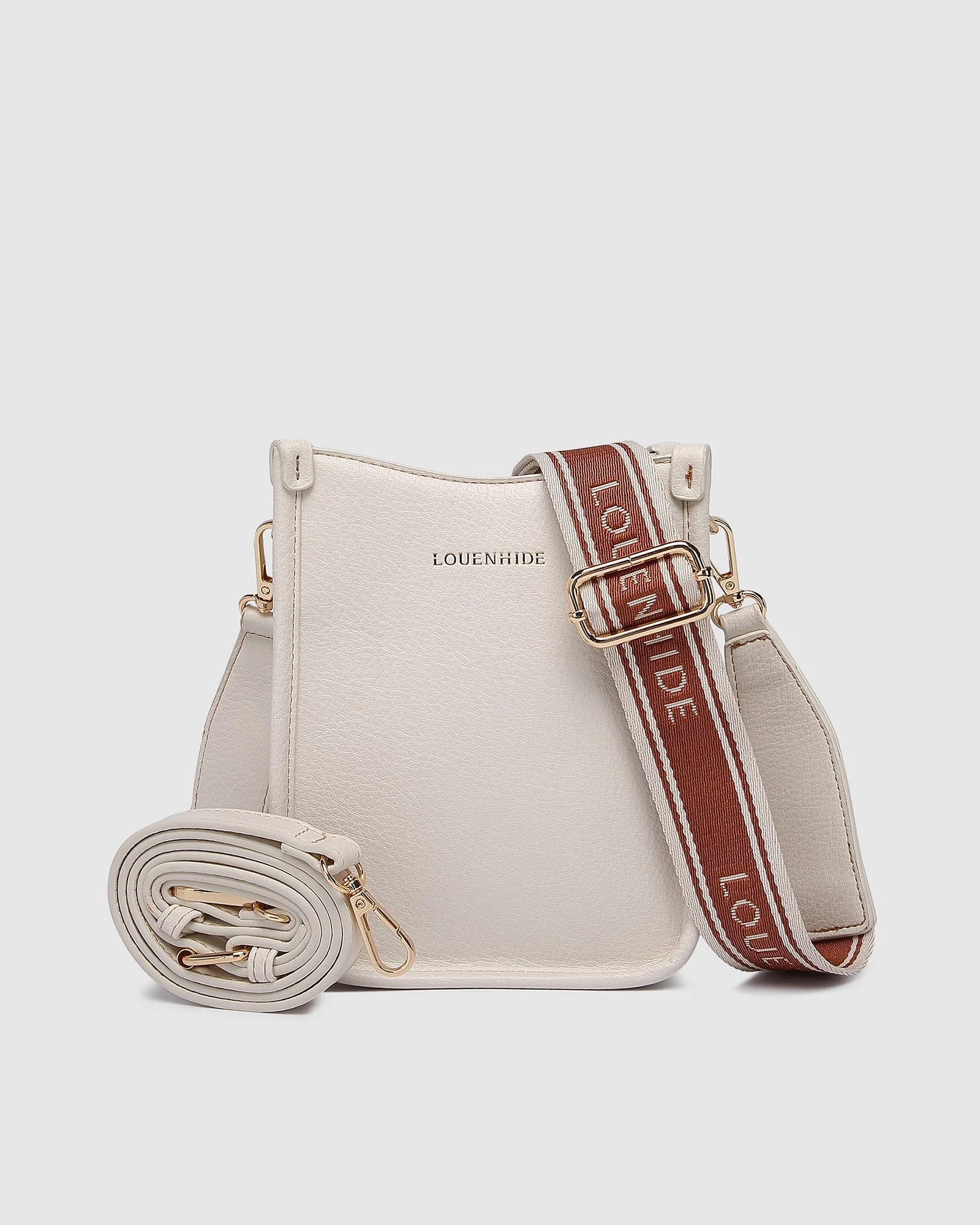Parker Logo Phone Bag - Vanilla - Image 3