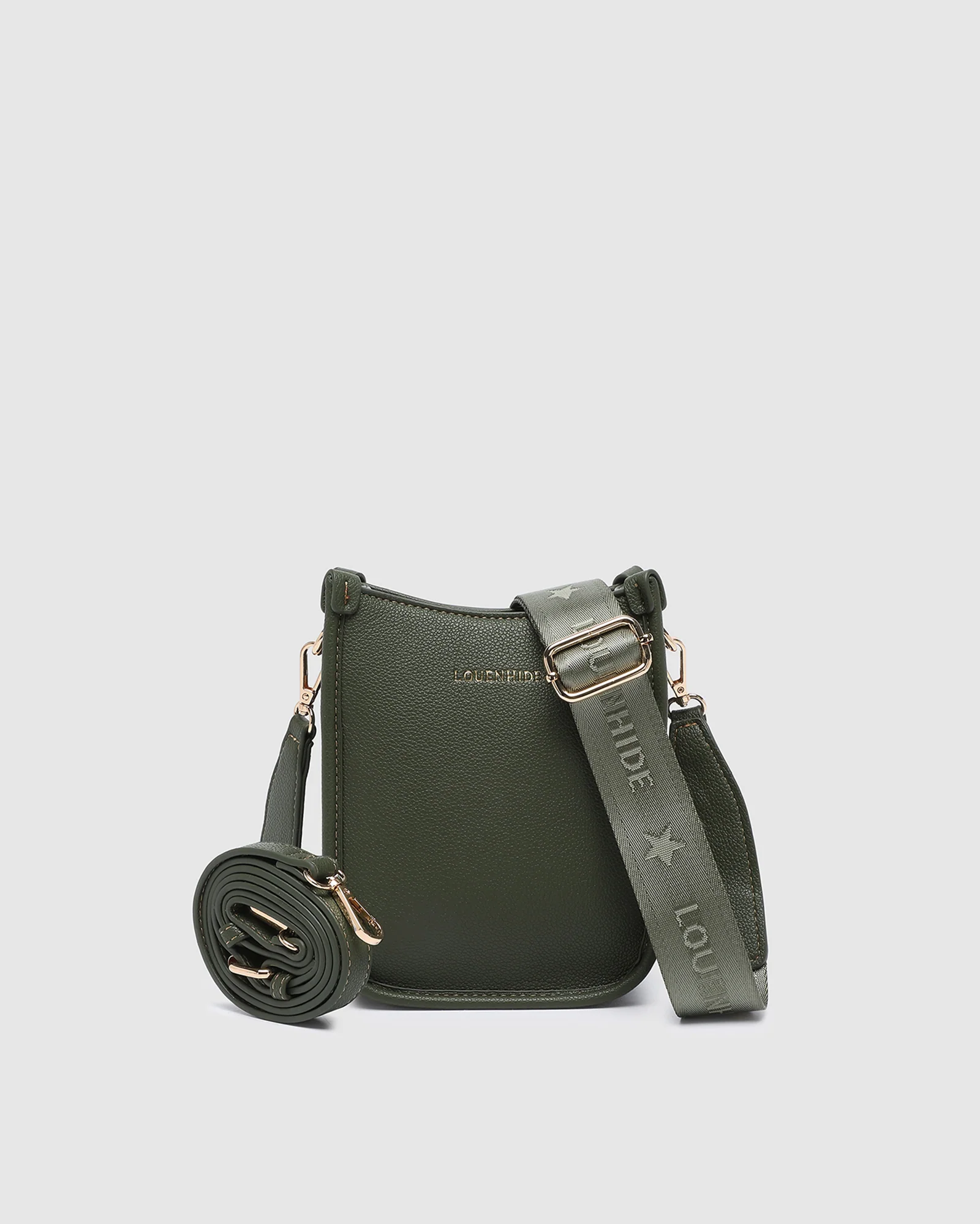 Parker Phone Crossbody Bag - Olive - Image 4