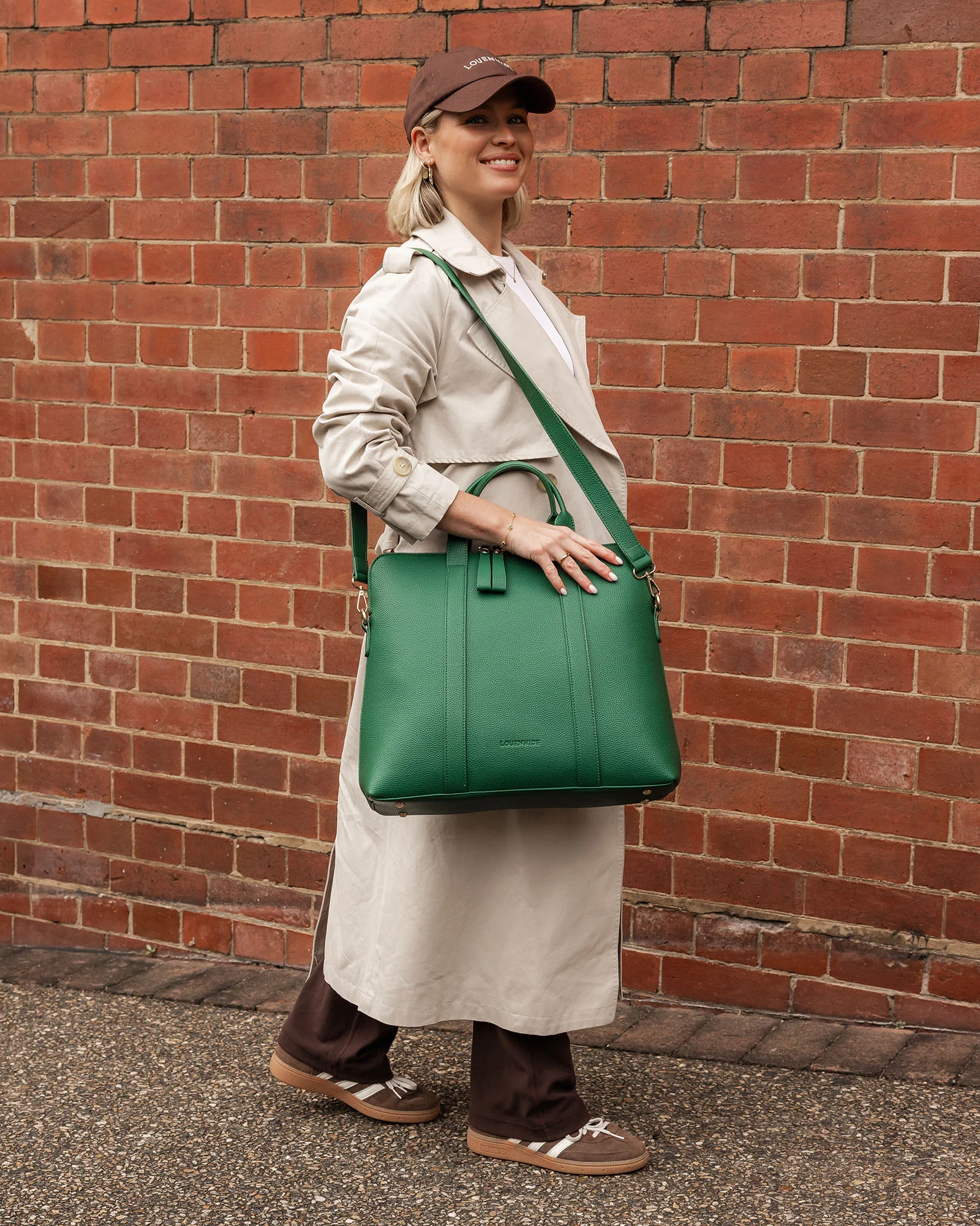 Rhodes Laptop Bag - Green - Image 8