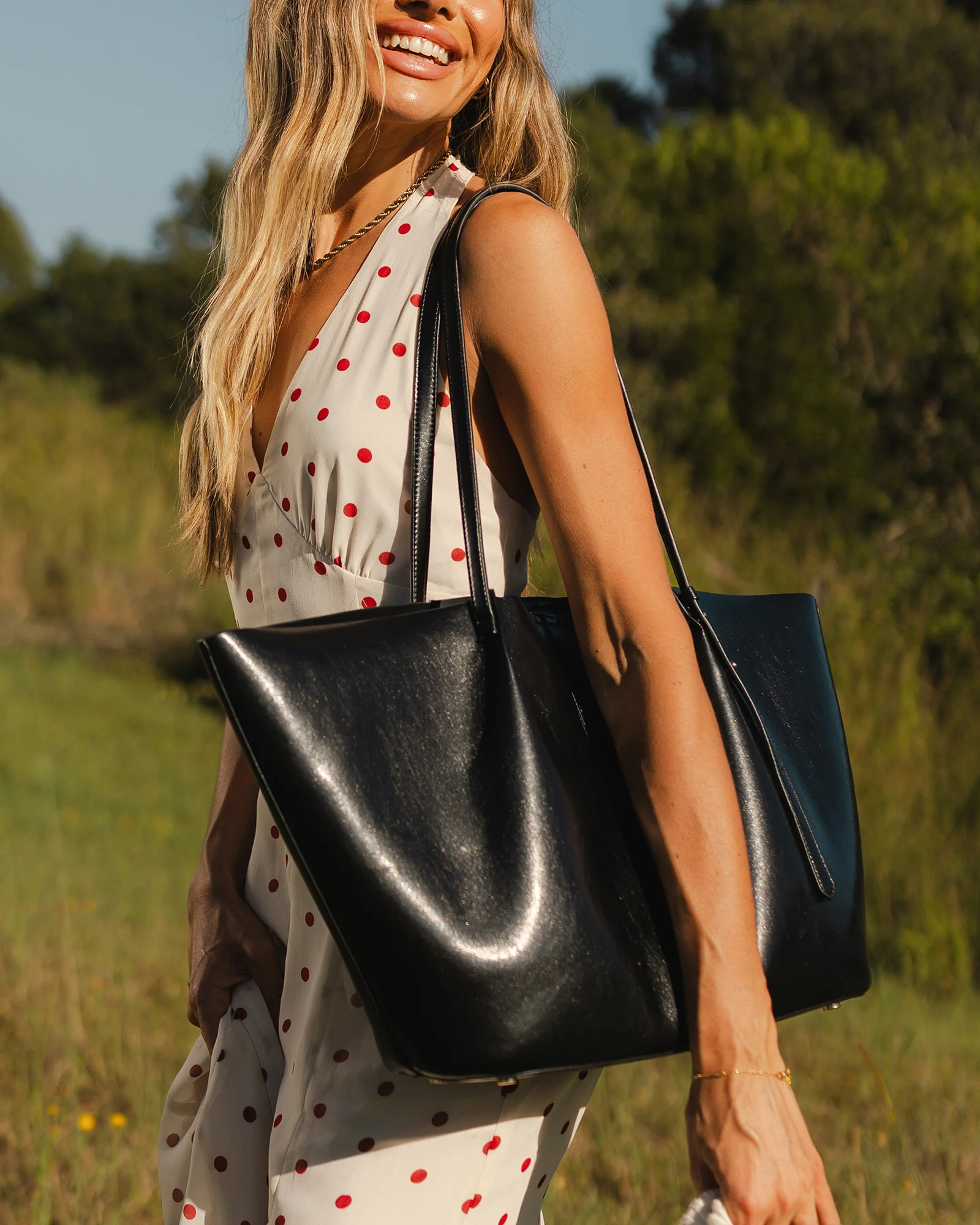 Sawyer Tote Bag - Black - Image 2