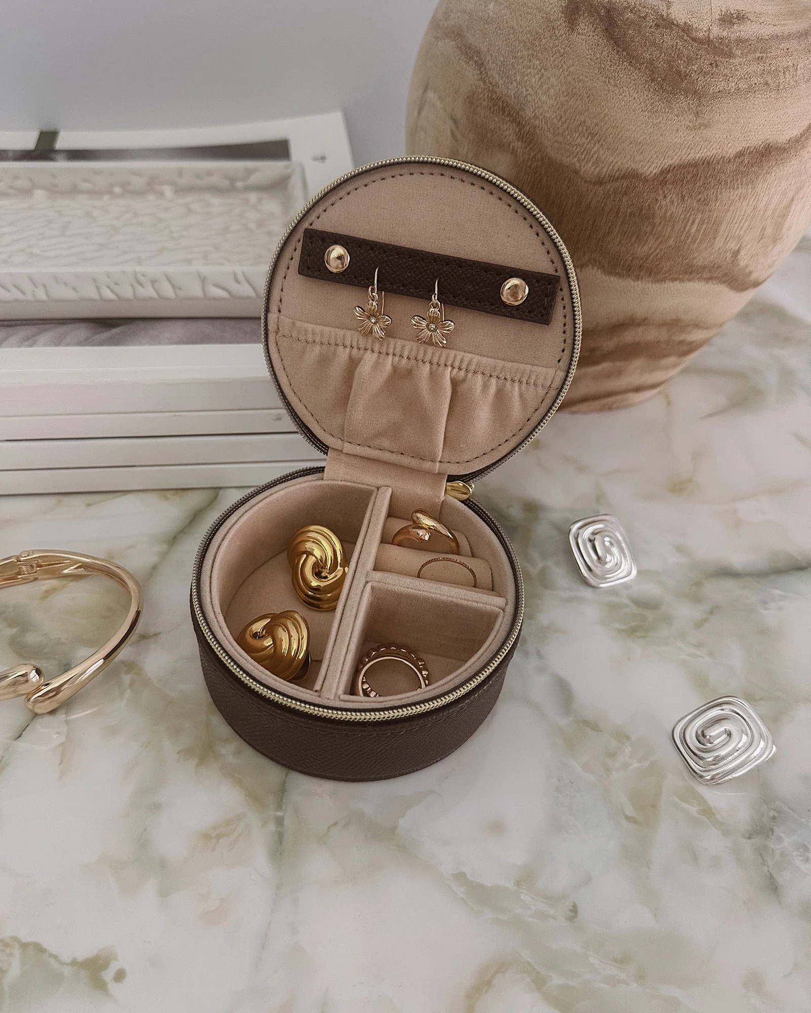 Sisco Jewellery Box - Chocolate - Image 2