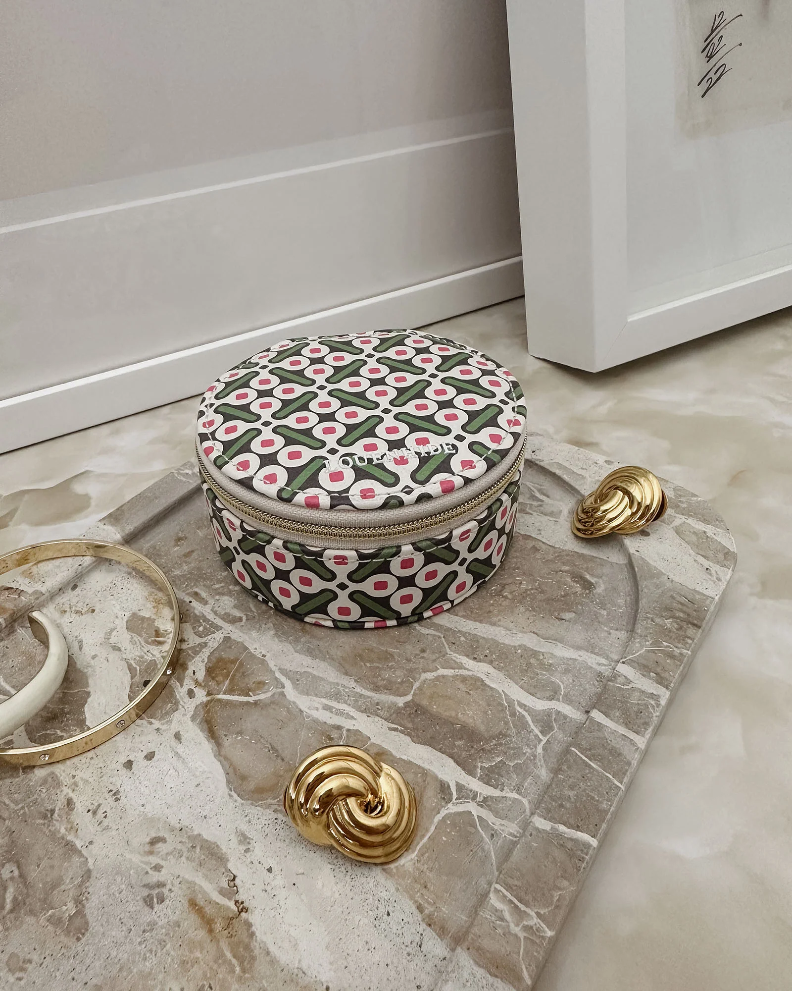 Sisco Jewellery Box - Retro Olive - Image 6