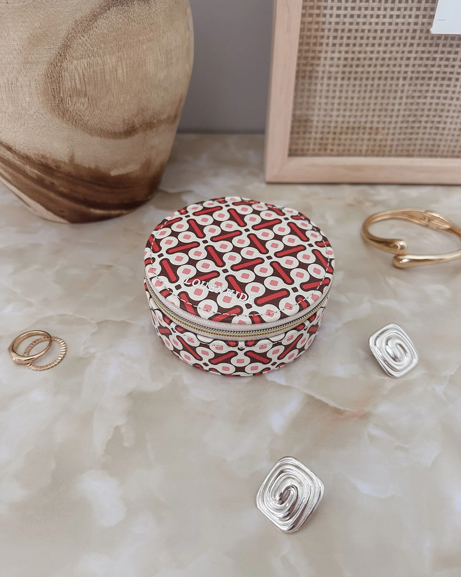 Sisco Jewellery Box - Retro Pink - Image 2