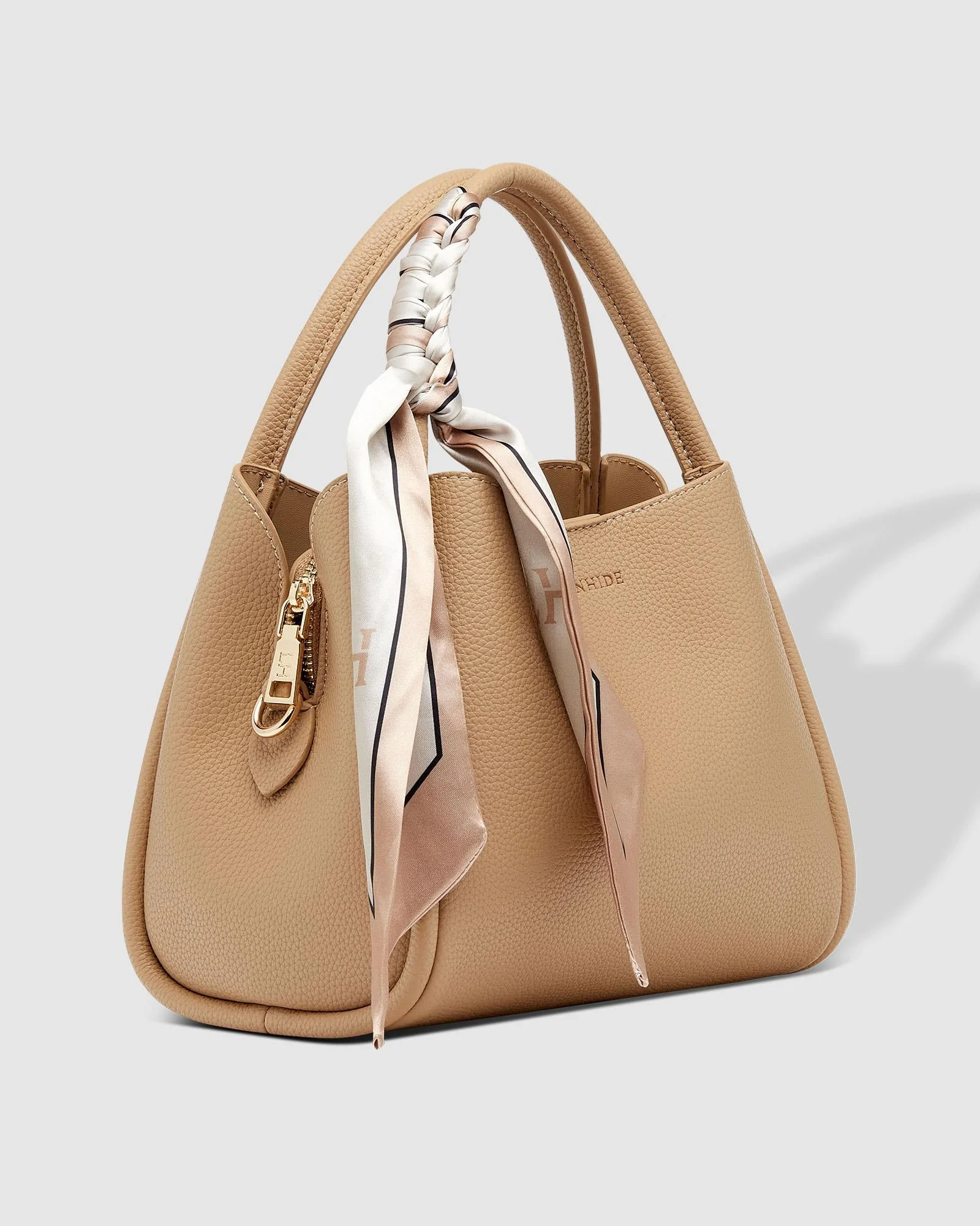 Steffie Mini Tote Bag - Biscuit - Image 3