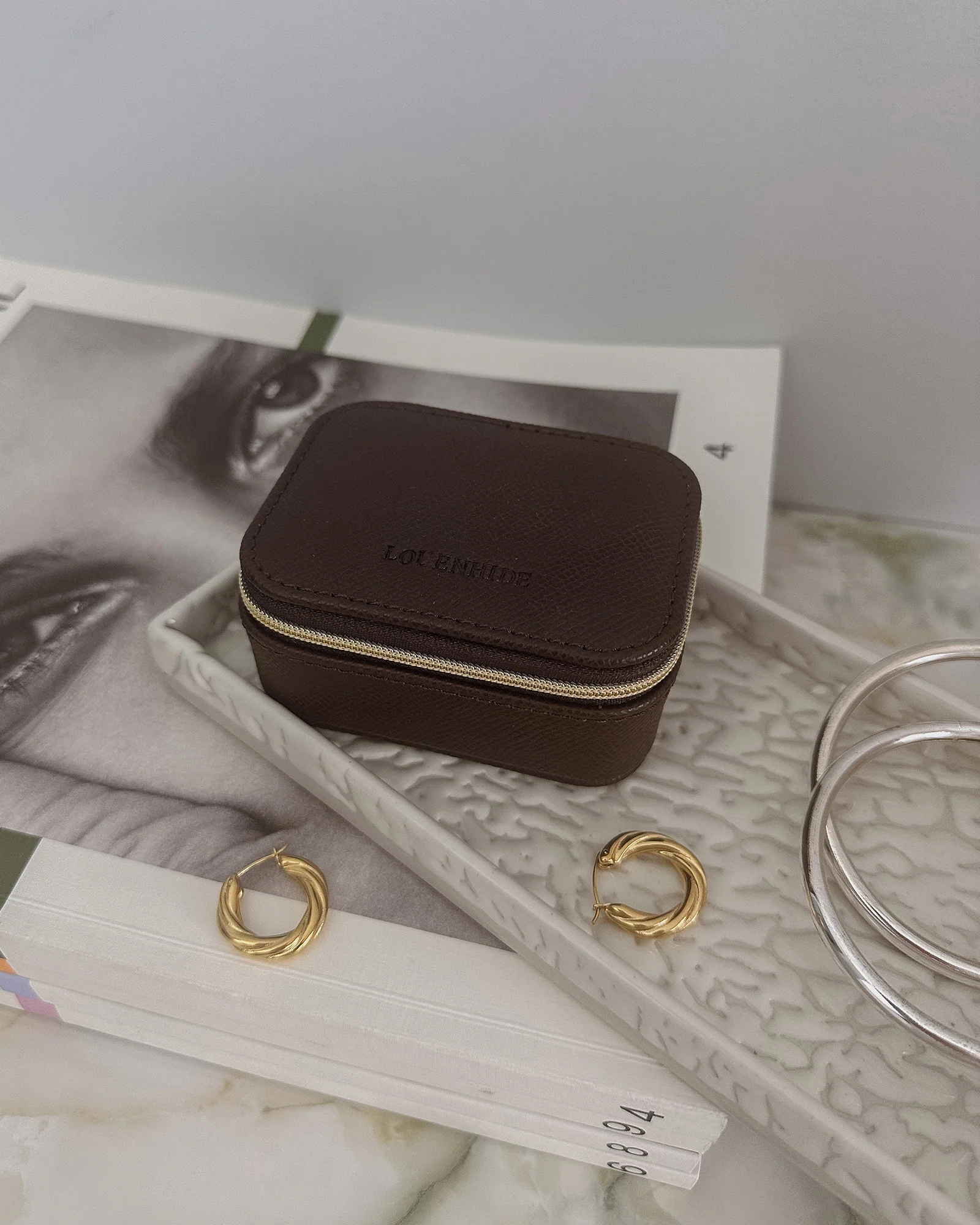 Suzie Jewellery Box - Chocolate - Image 7