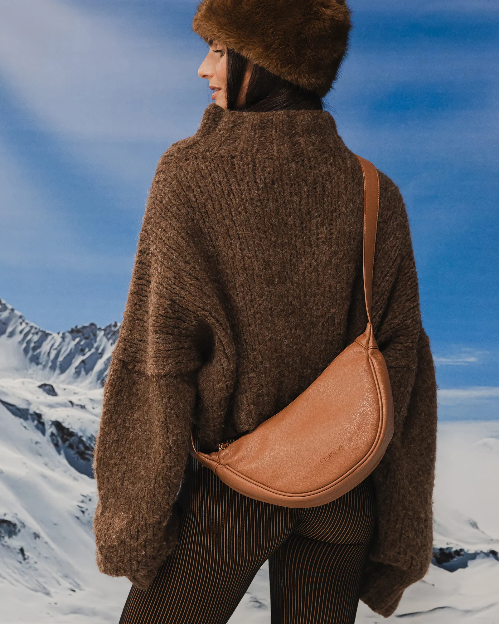 Sylvia Crossbody Bag - Toffee - Image 6