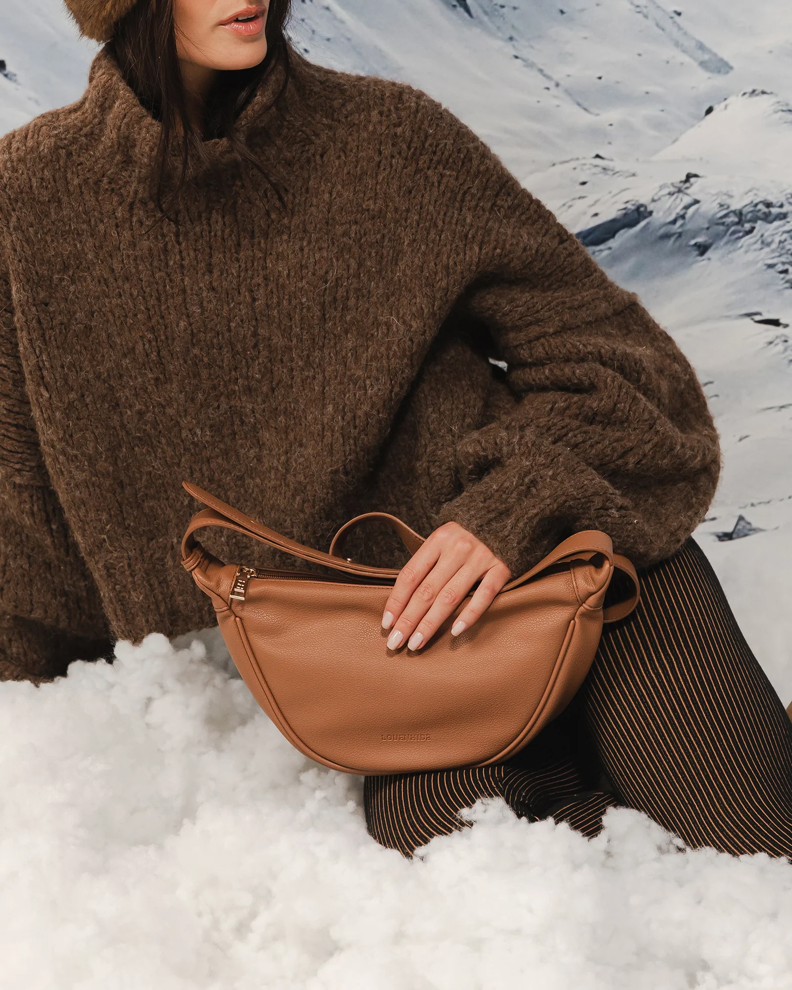 Sylvia Crossbody Bag - Toffee - Image 7