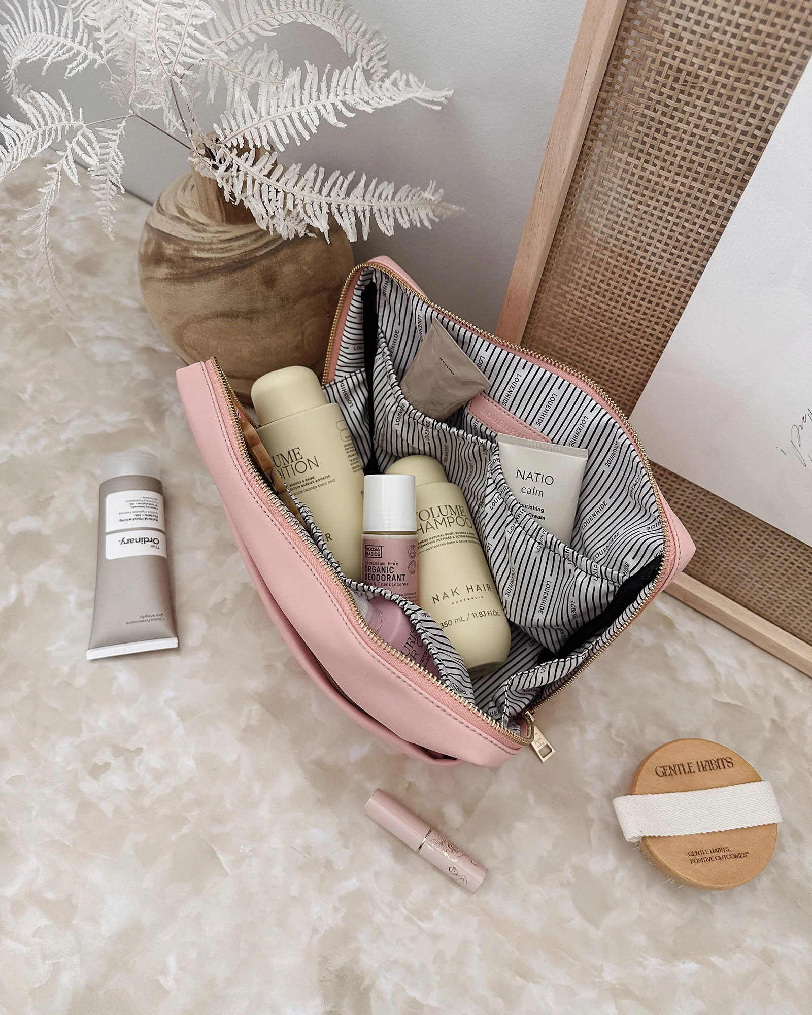 Vanessa Cosmetic Bag - Pink - Image 2