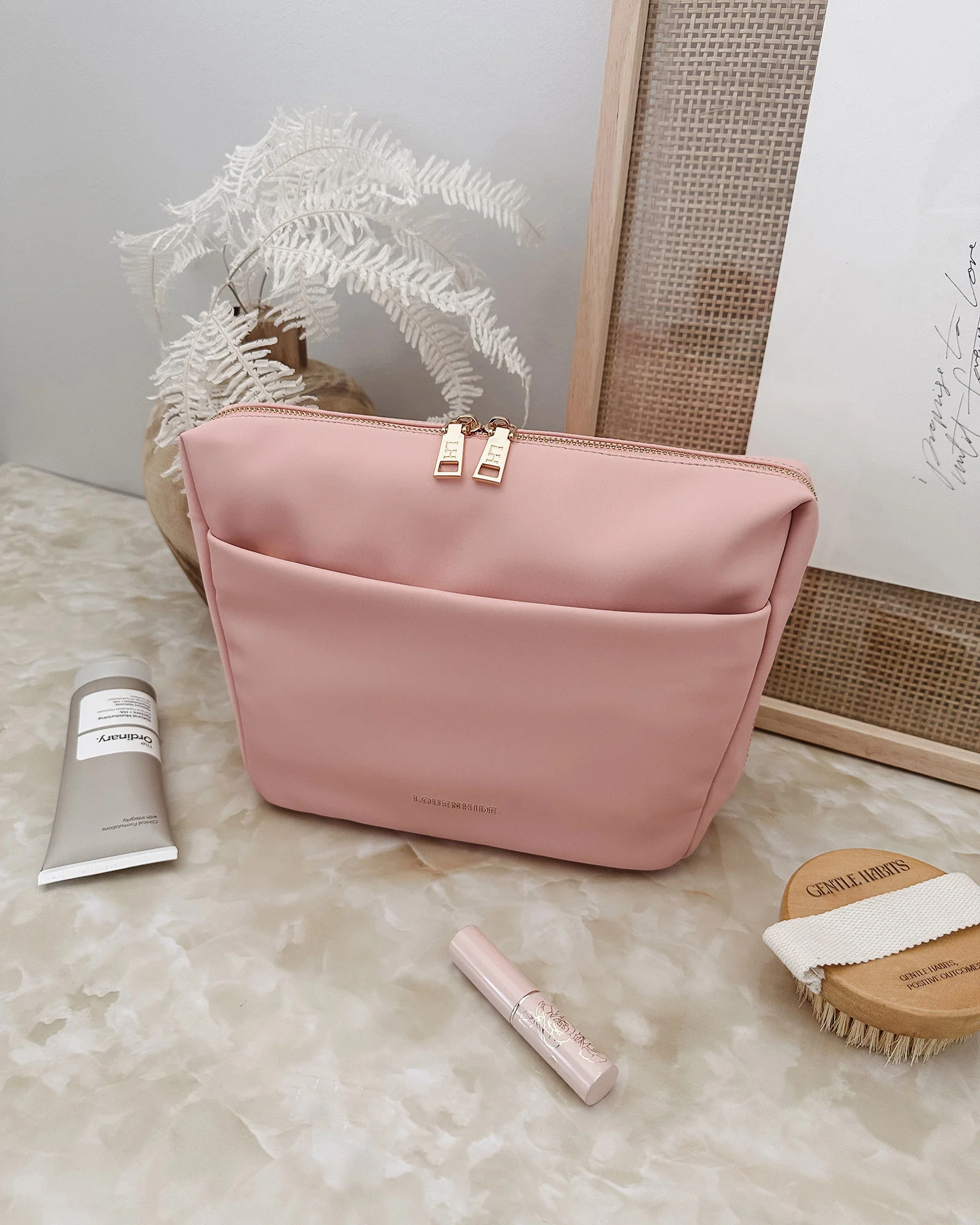 Vanessa Cosmetic Bag - Pink - Image 7